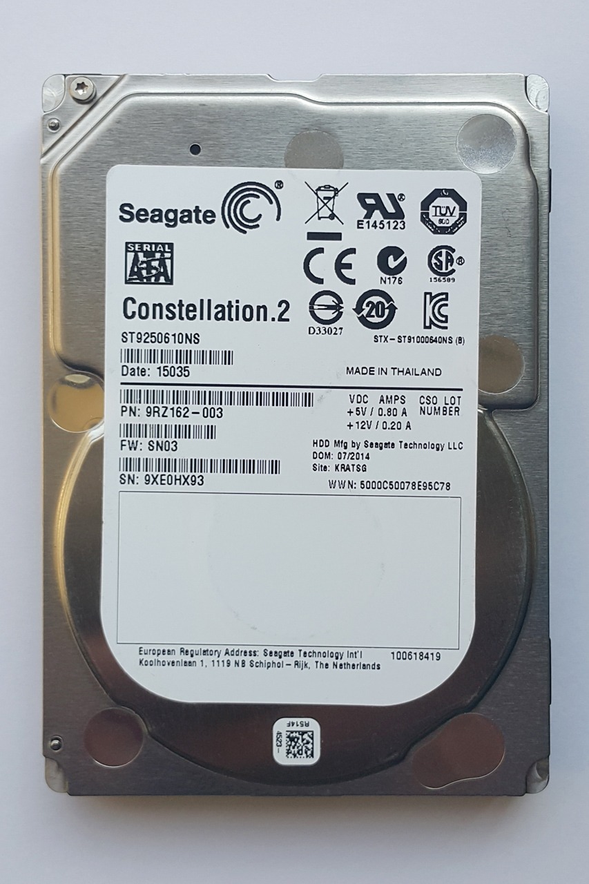 هارد لپ تاپ 250 گیگ Seagate 250GB 7200RPM