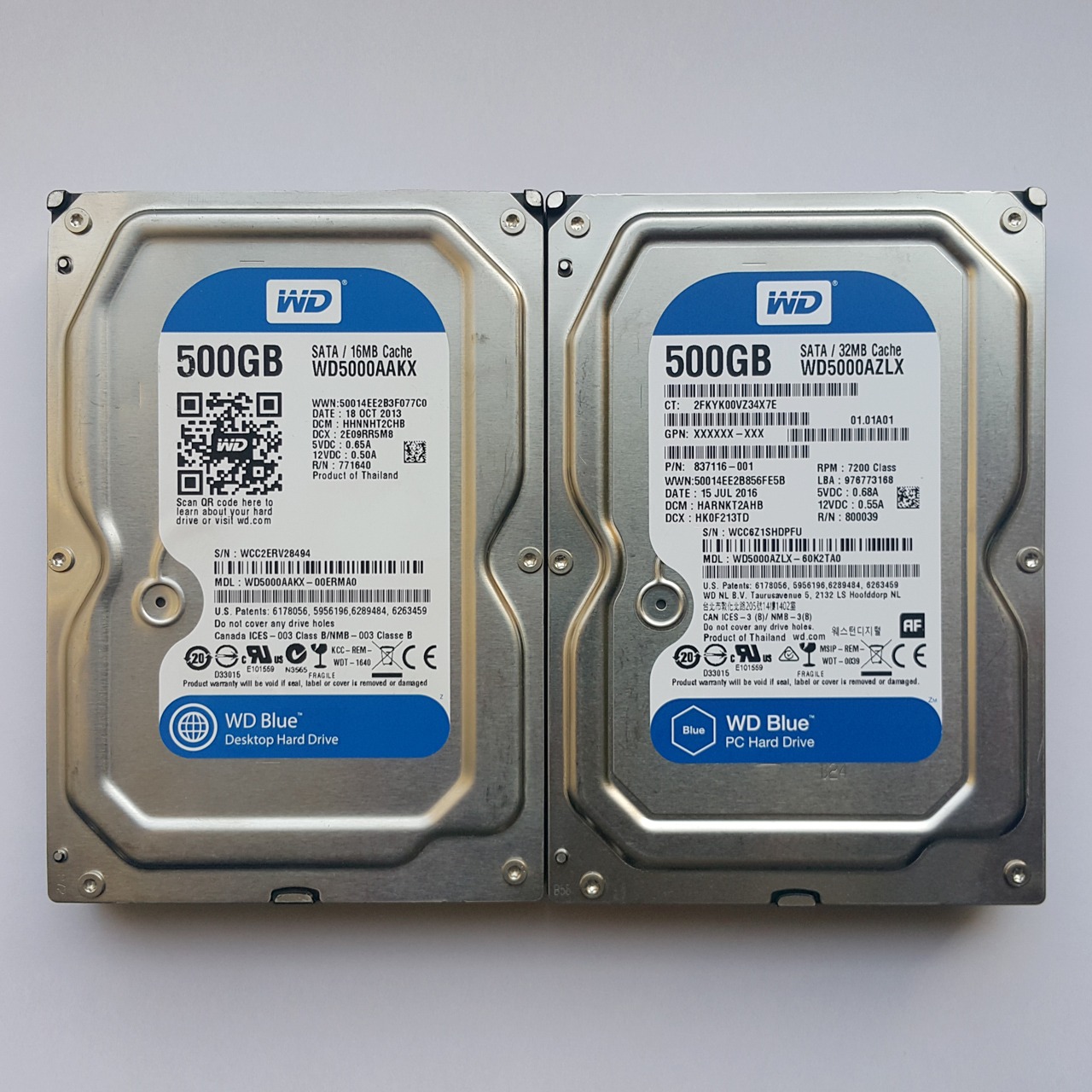 هارد وسترن 500 گیگ Western Blue 500GB Hard