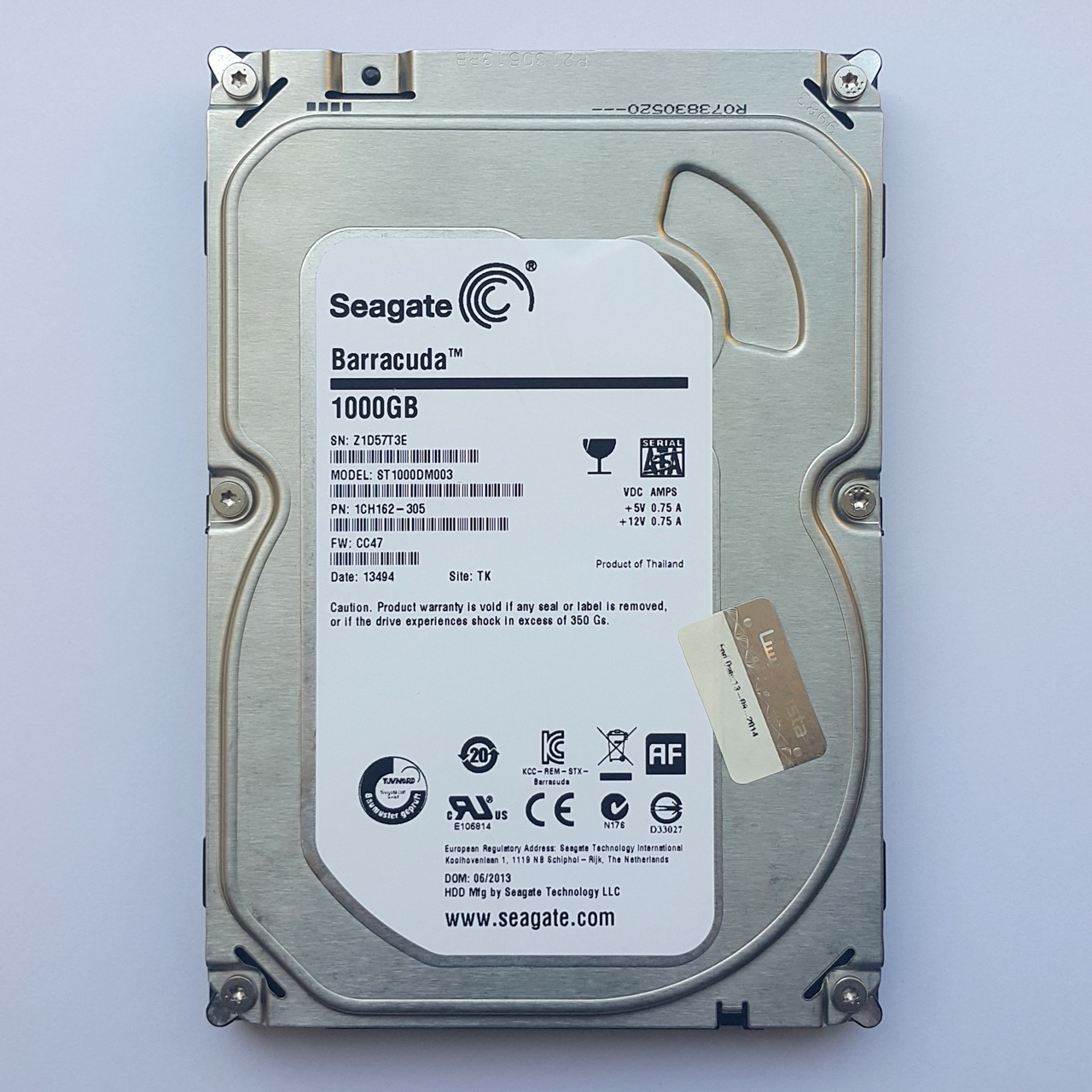 هارد سیگیت 1 ترا Seagate 7200 1TB SATA