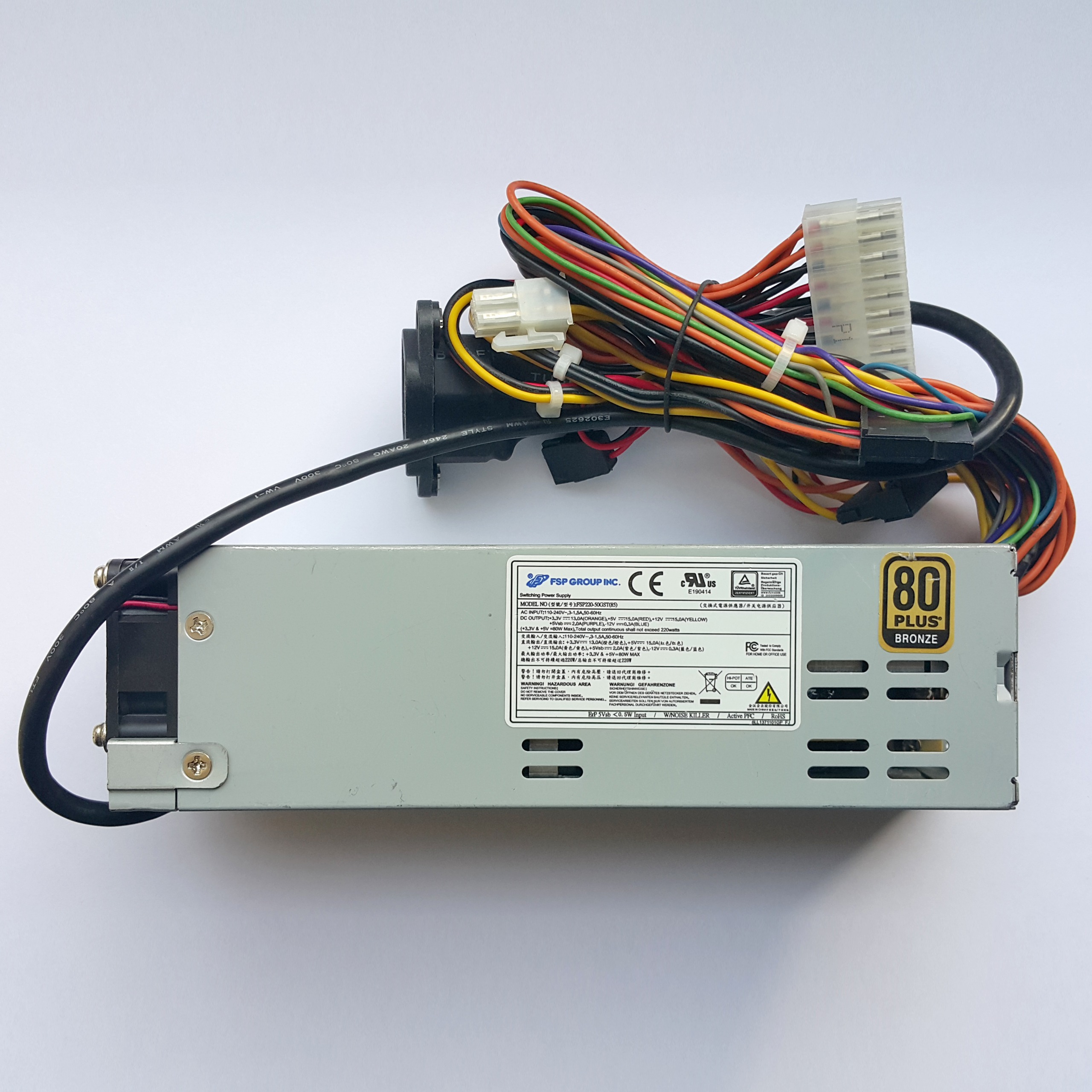 پاور کامپیوتر مینی کیس باریک 220 وات FSP 220W