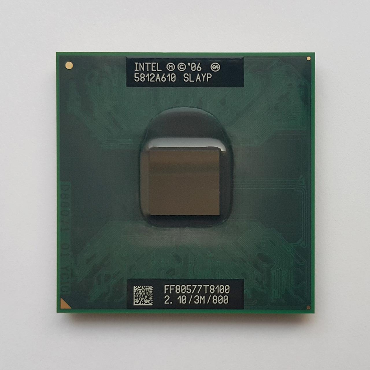 پردازنده لپ تاپ اینتل Intel Core2 Duo T8100 CPU