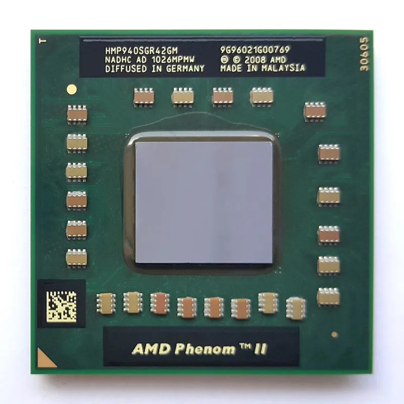  پردازنده لپ تاپ AMD Phenom II X4 P940 CPU
