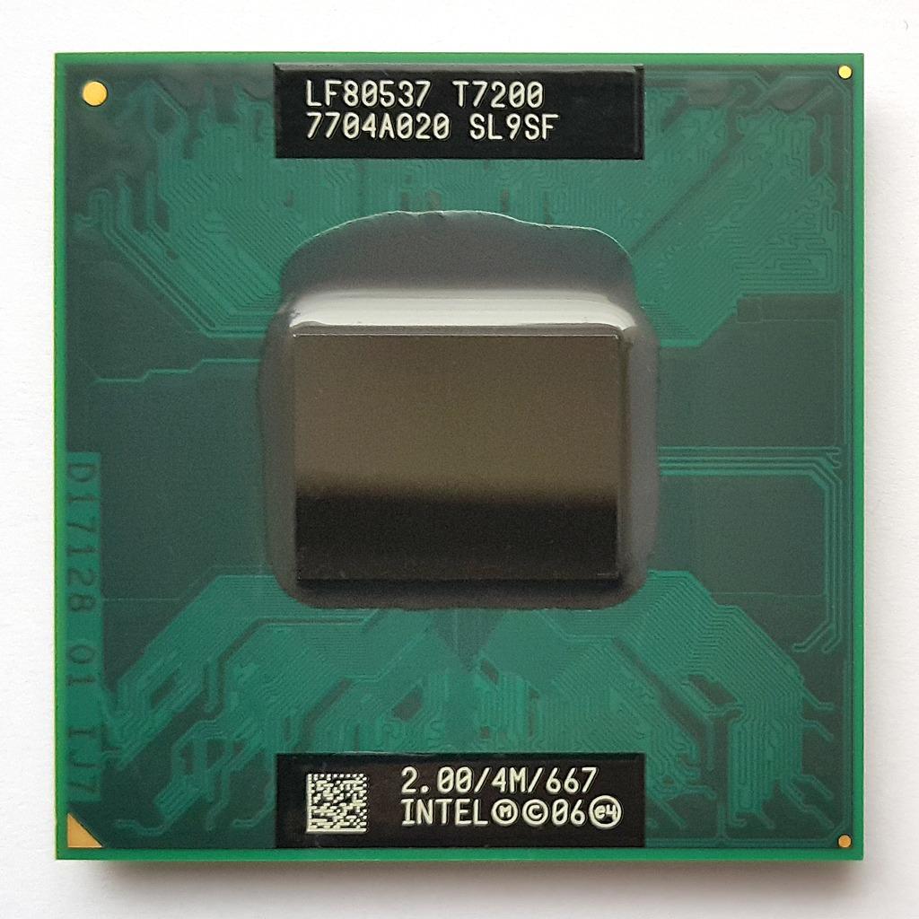 پردازنده لپ تاپ اینتل Intel Core2 Duo T7200 CPU