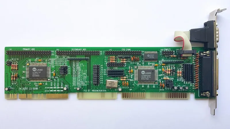 کارت کنترلر ورودی خروجی UMC I/O Controller VLB