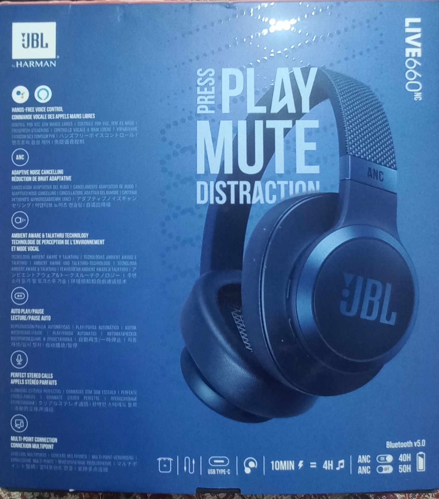 هندزفری JBL Live660NC