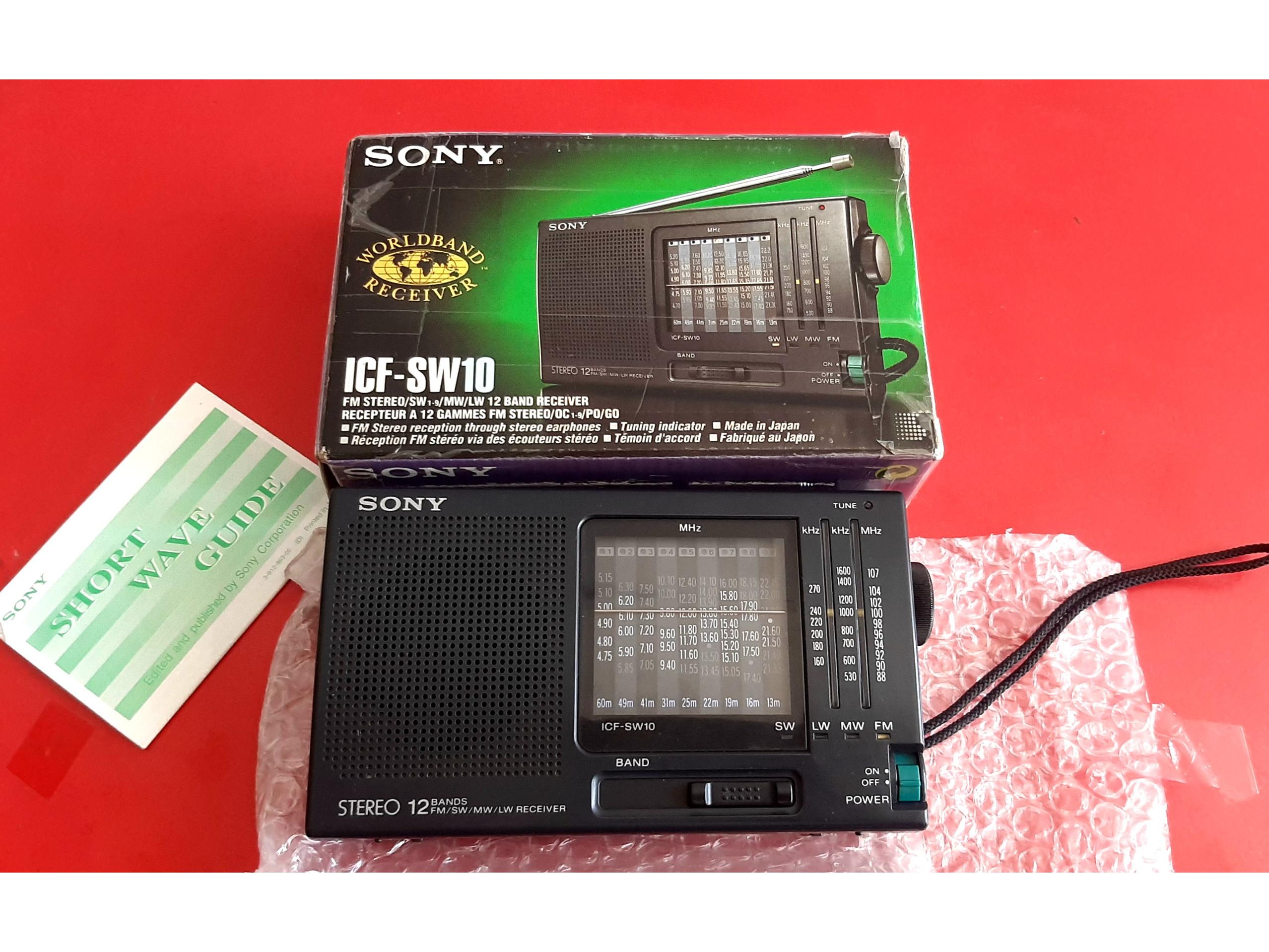 رادیو سونی 12 باند بسیار تمیز