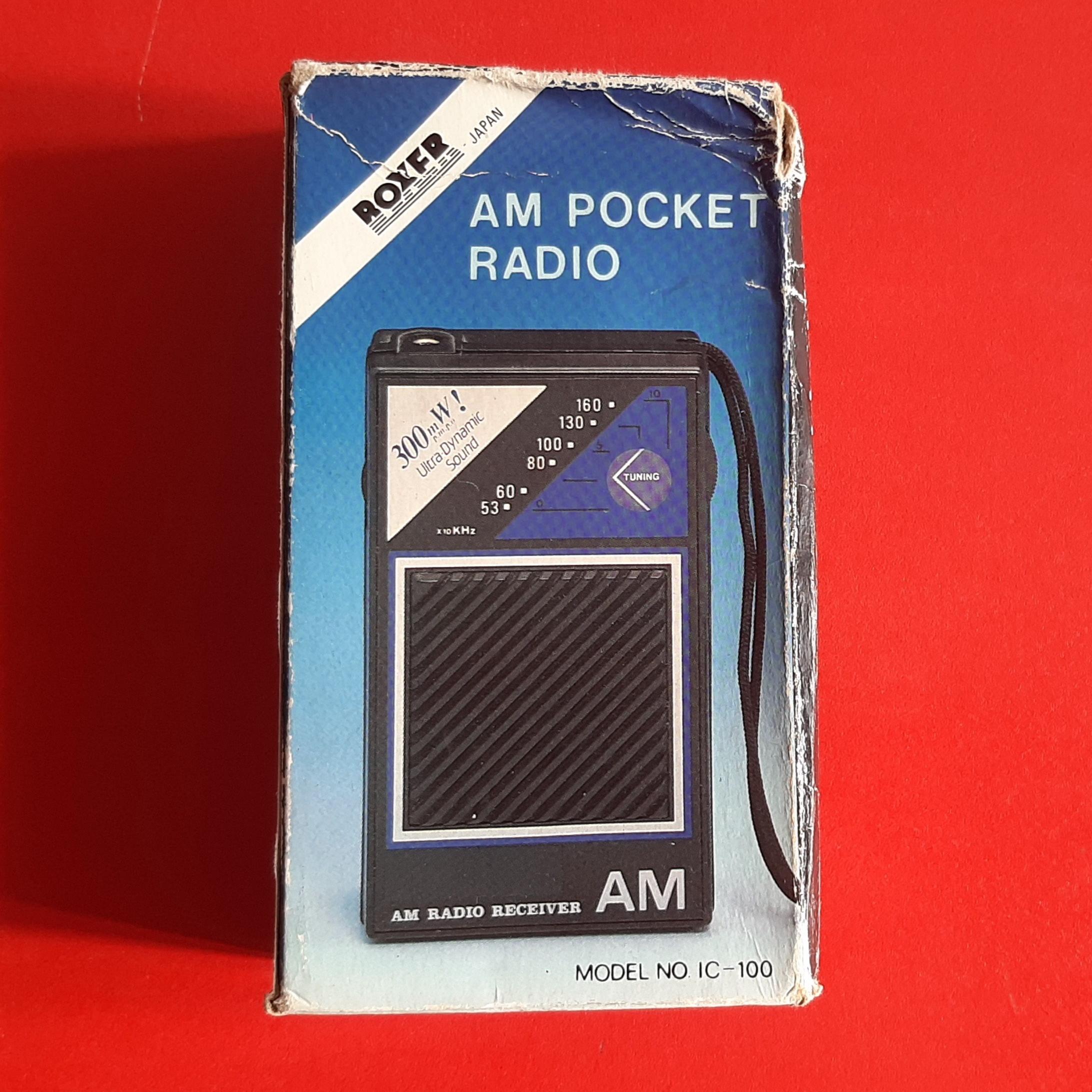 رادیو تک موج جیبی