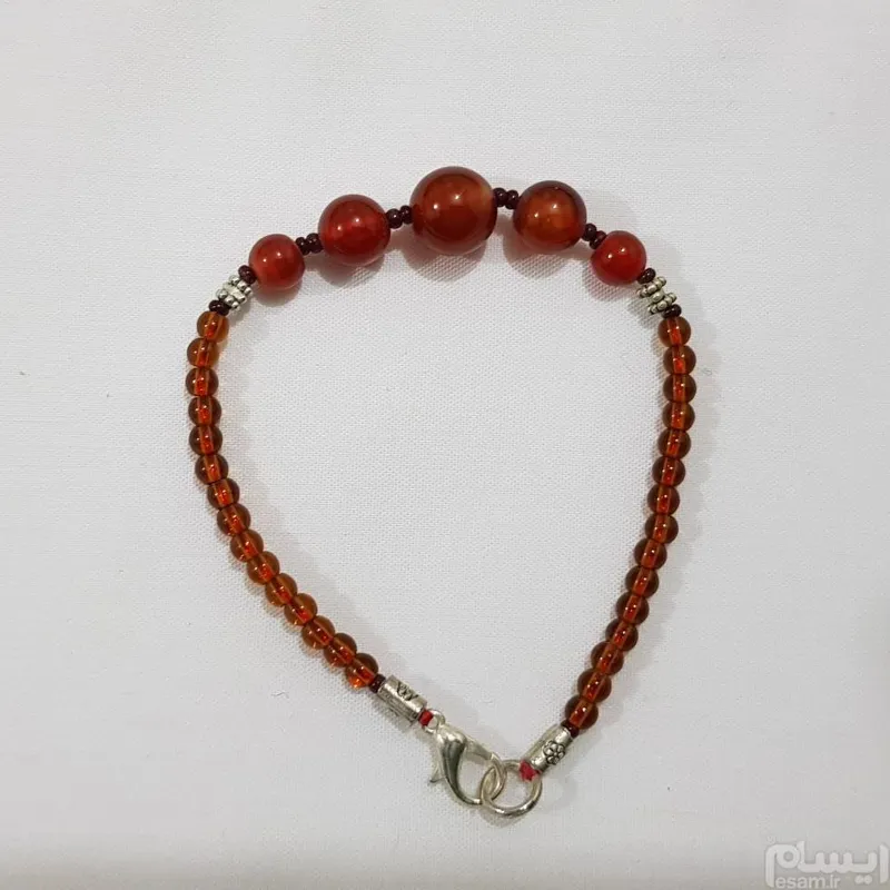 دستبند عقیق سرخ