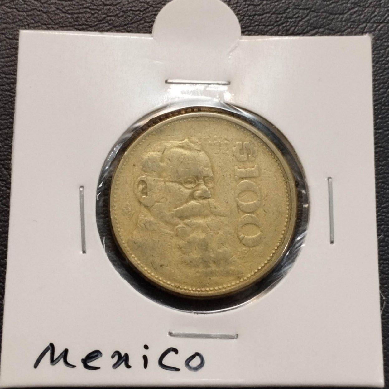 سکه 100 پزو مکزیک 1985