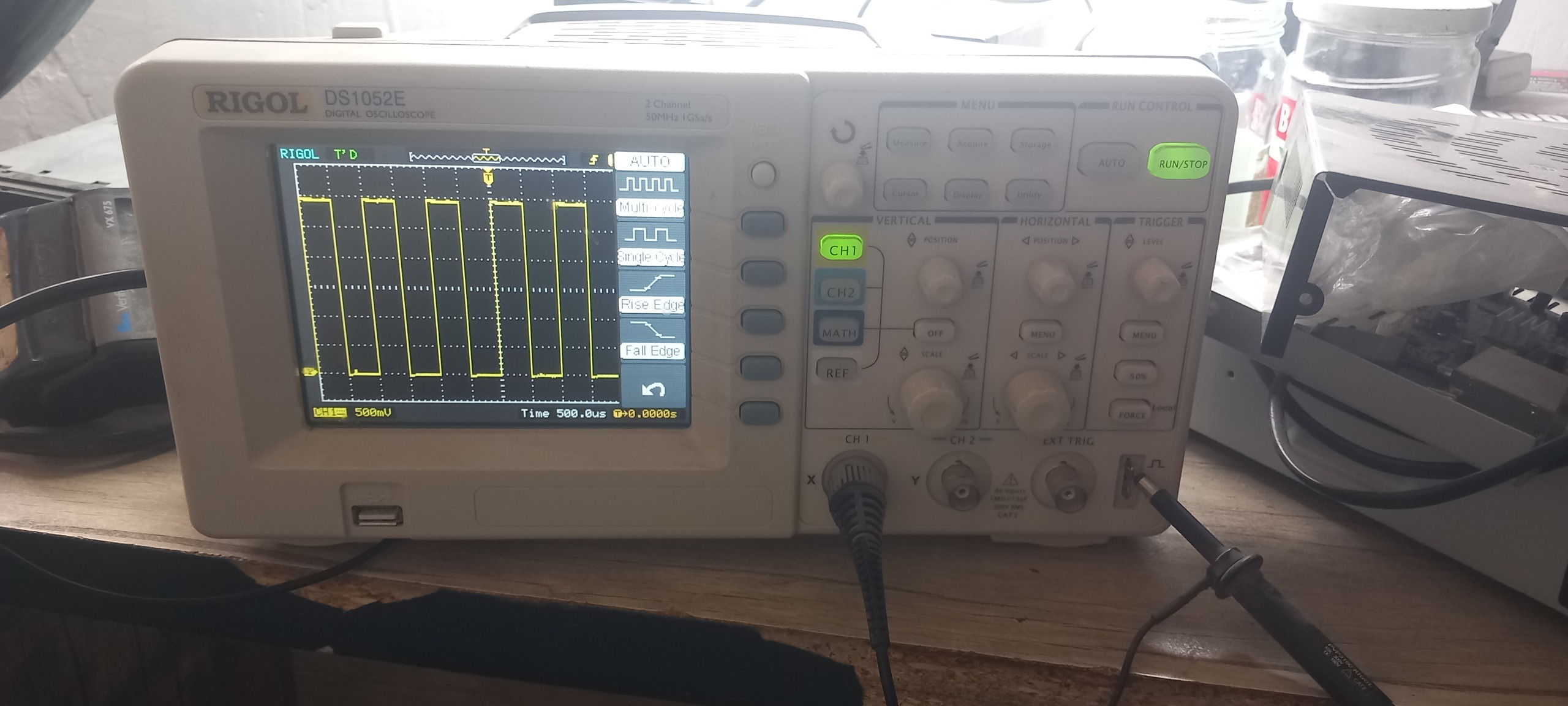 اسیلوسکوپ 50 مگ 1 گیگا سمپل ریگول