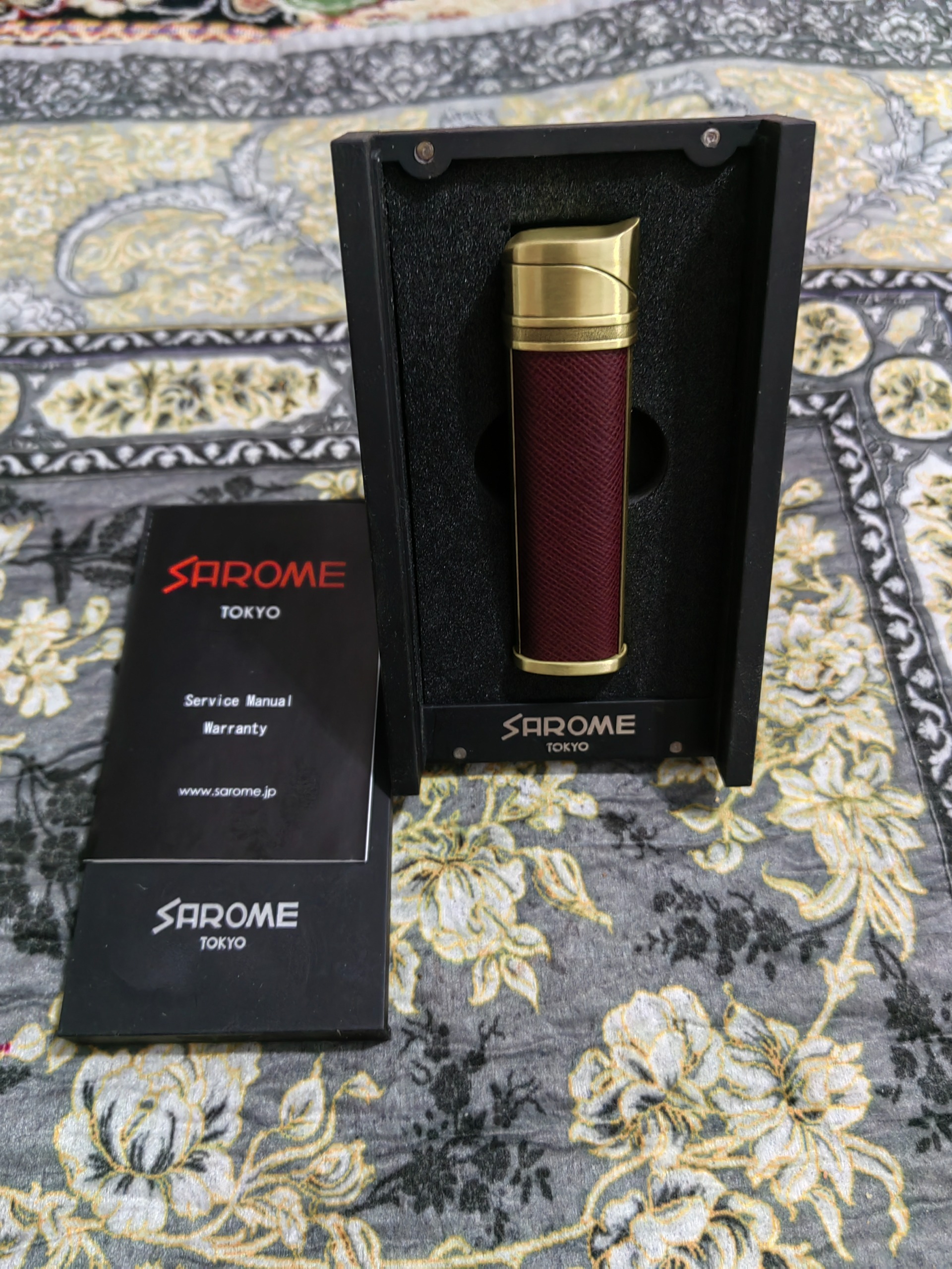فندک سارومه اصل ژاپن گازی باقاب باکلاس