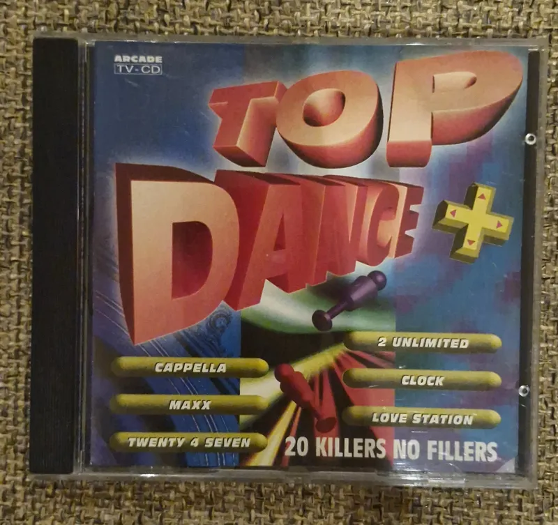 سی دی cd اورجینال top dance
