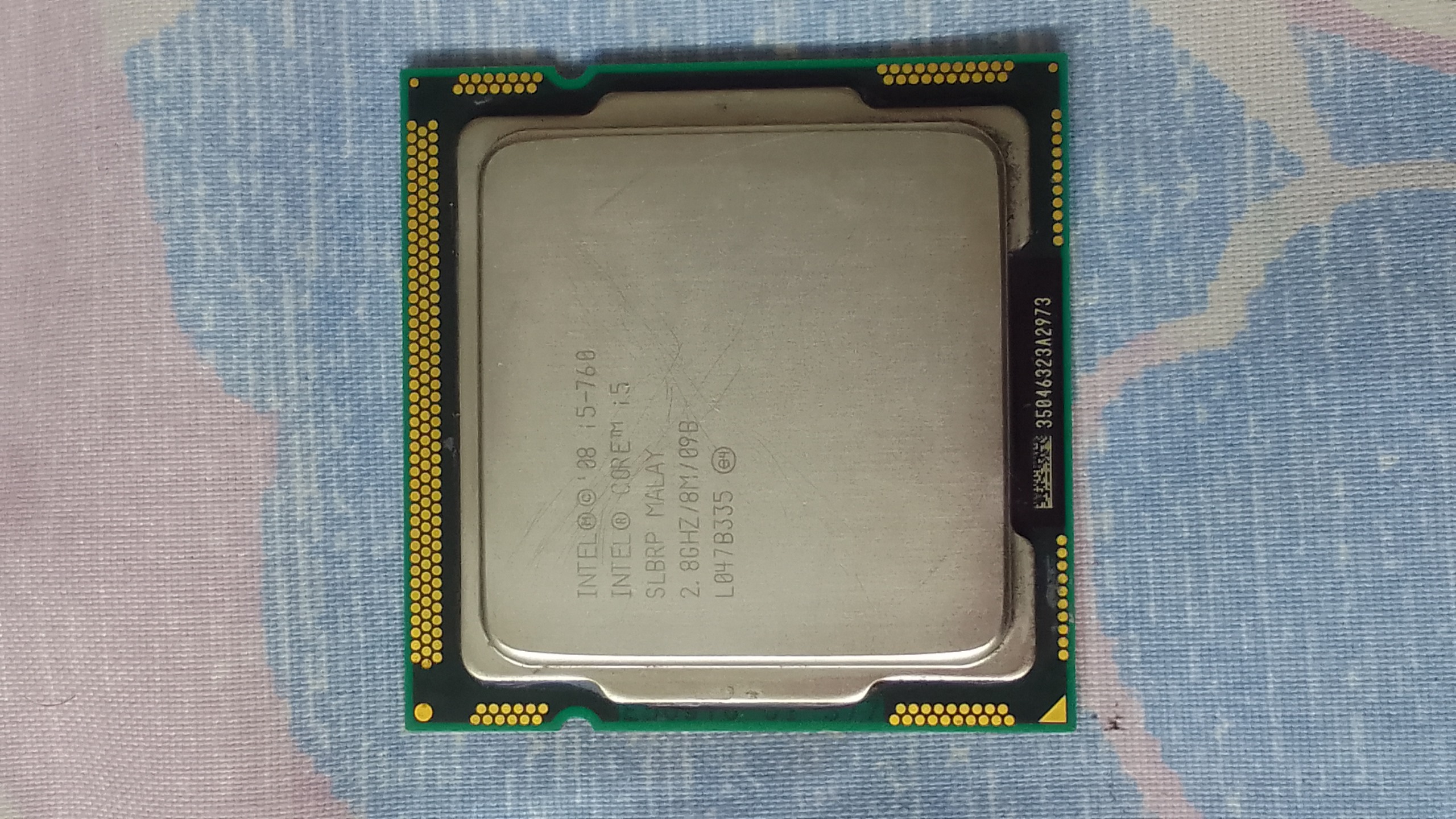 core i5 760 2.80GHZ  1156 SUCKET