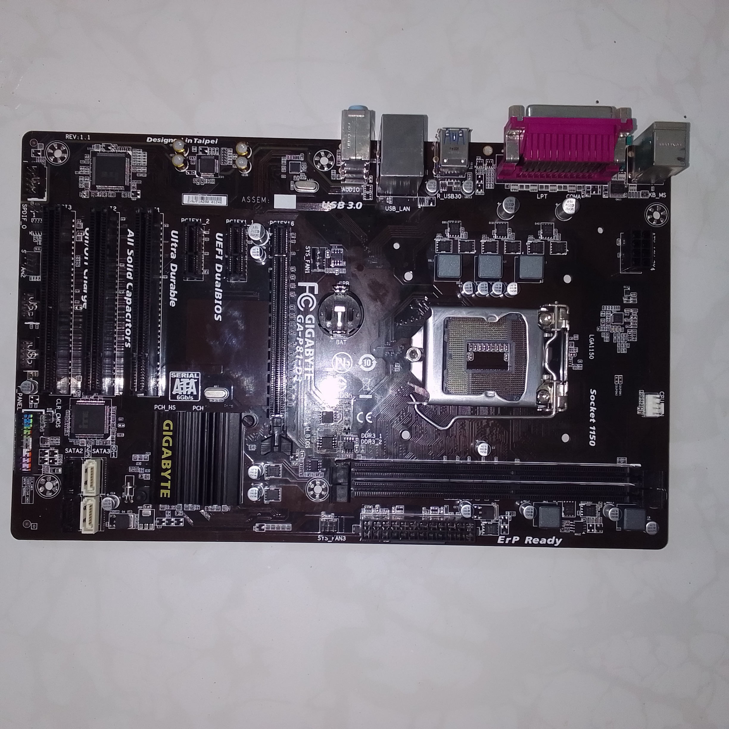 مادربرد نسل 4 GIGABYTE P81_D3