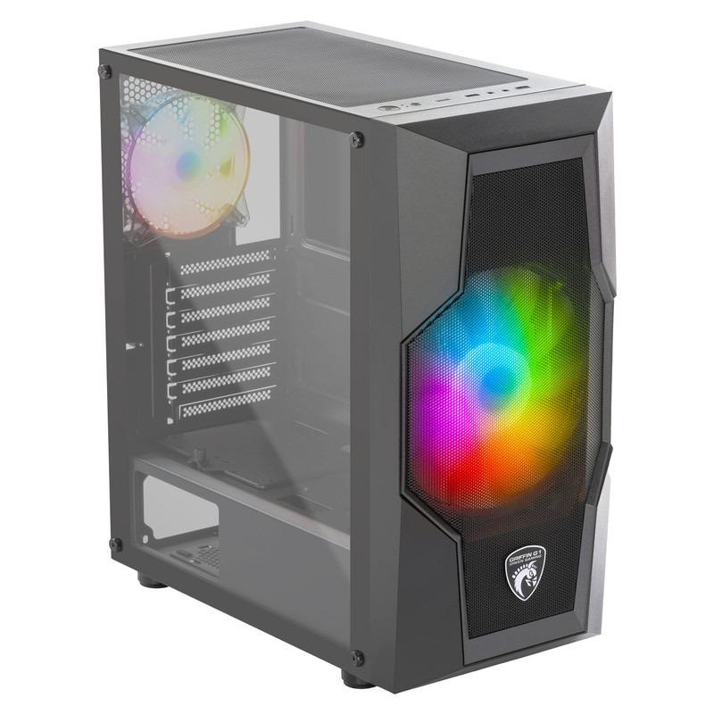 کیس خالی گیمینگ GREEN GRIFFIN G1 در حد نو