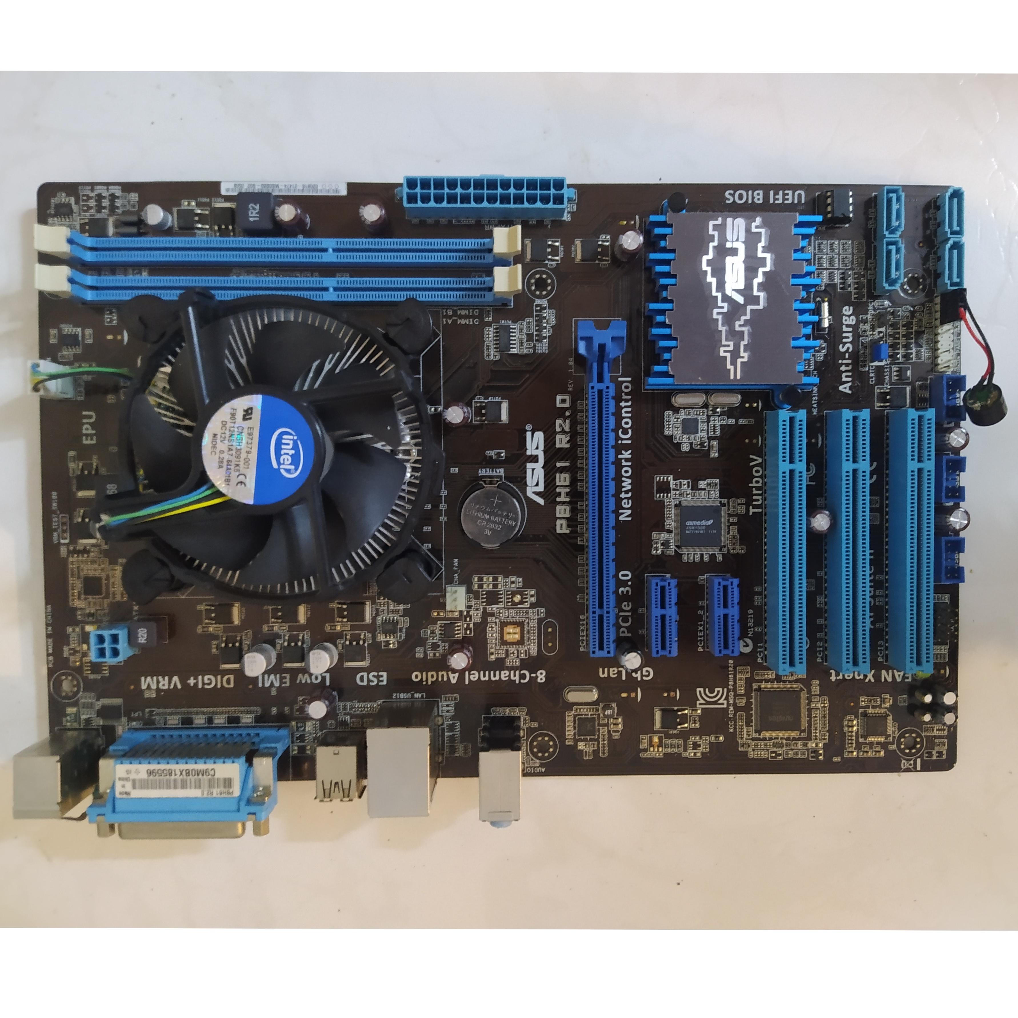 باندل عالی ASUS سری H61 با پردازنده i5 3570K و فن
