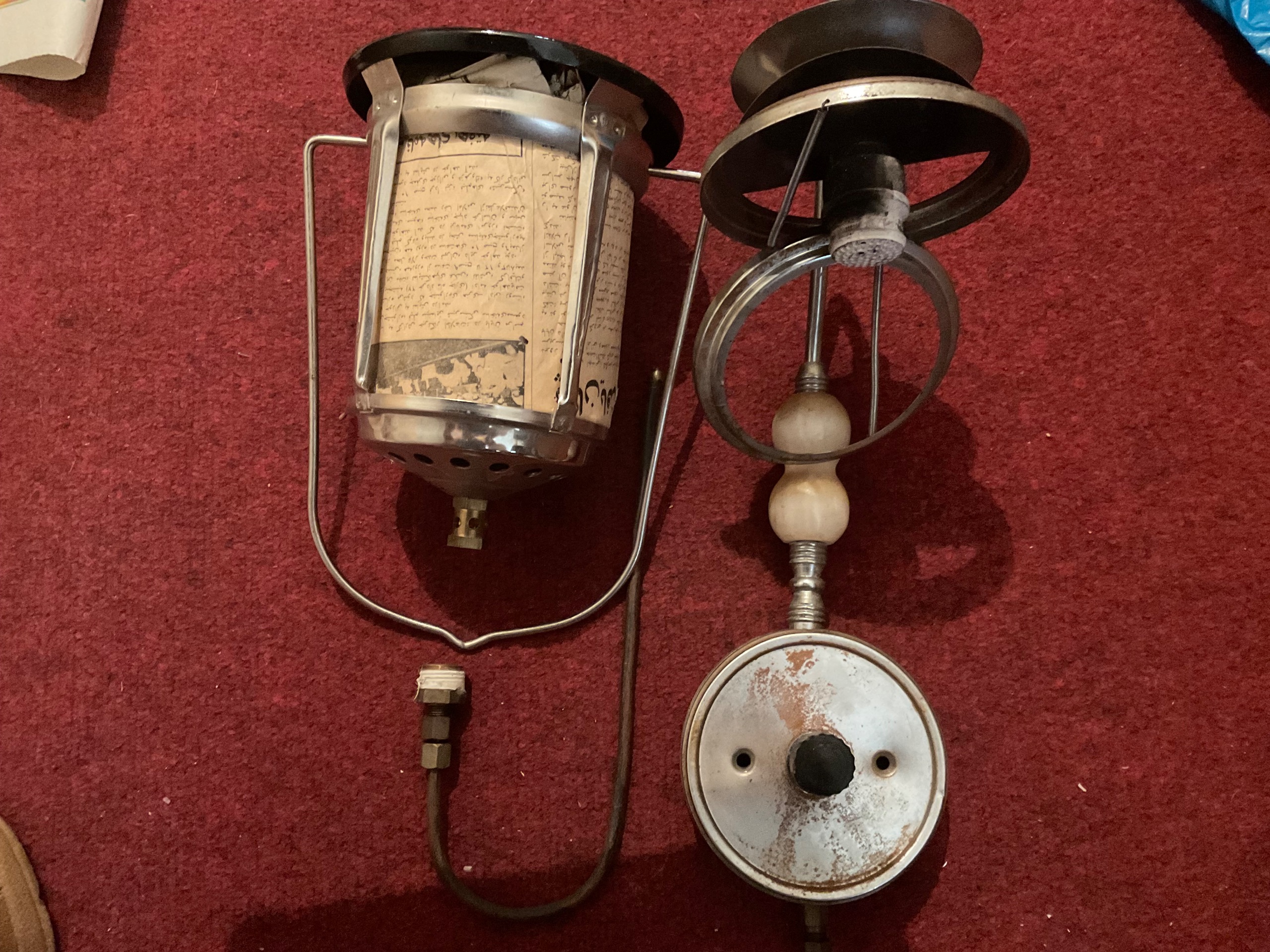 چراغ گازی دیواری