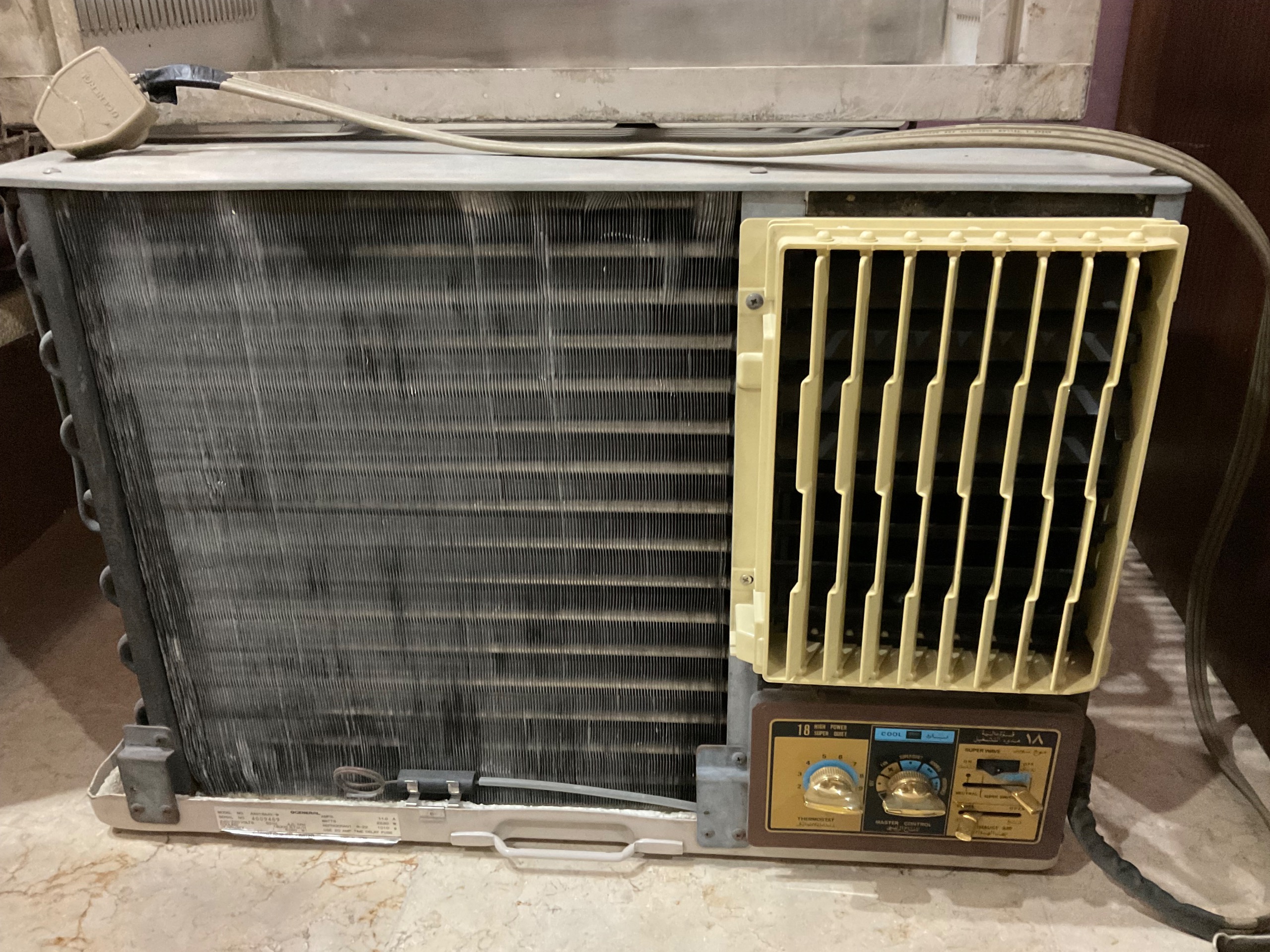 کولر گازی 24000 اوجنرال ژاپنی اصل