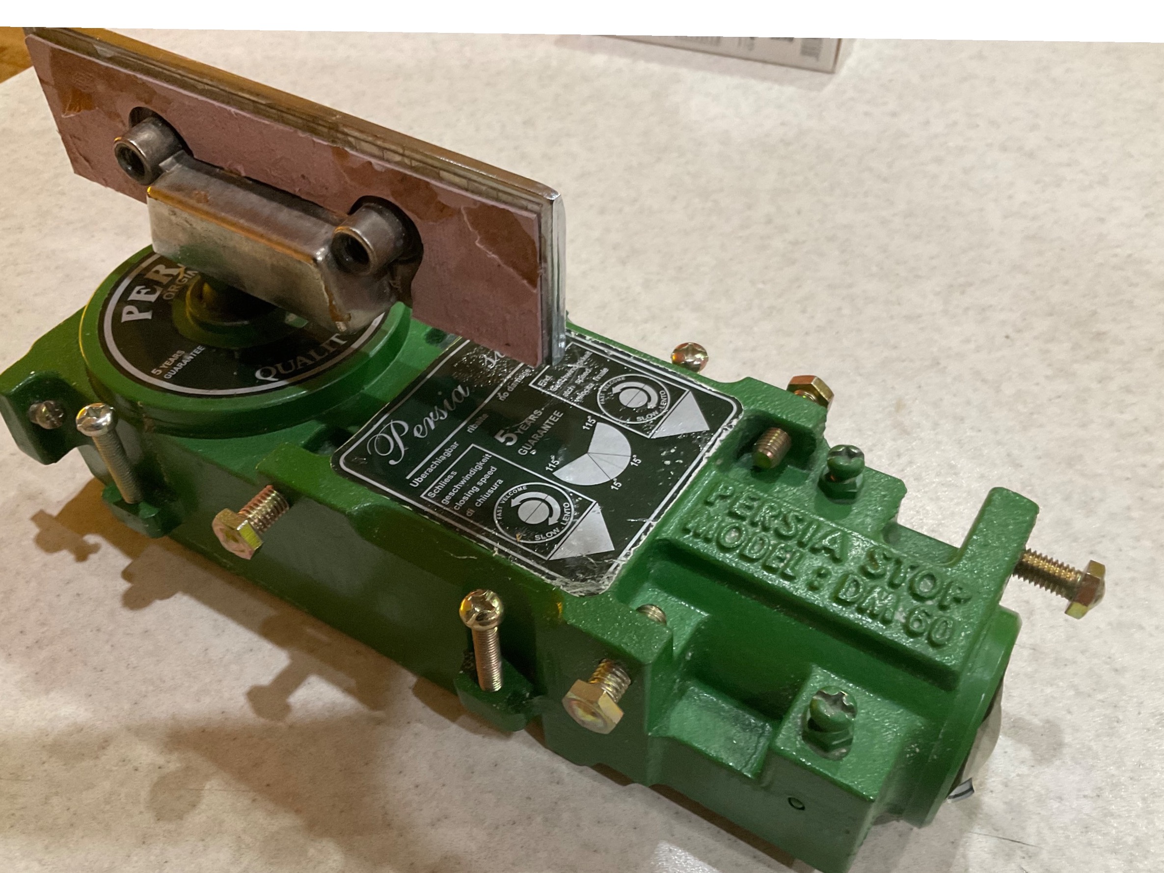 موتور چرخان شیشه سکوریت خارجی