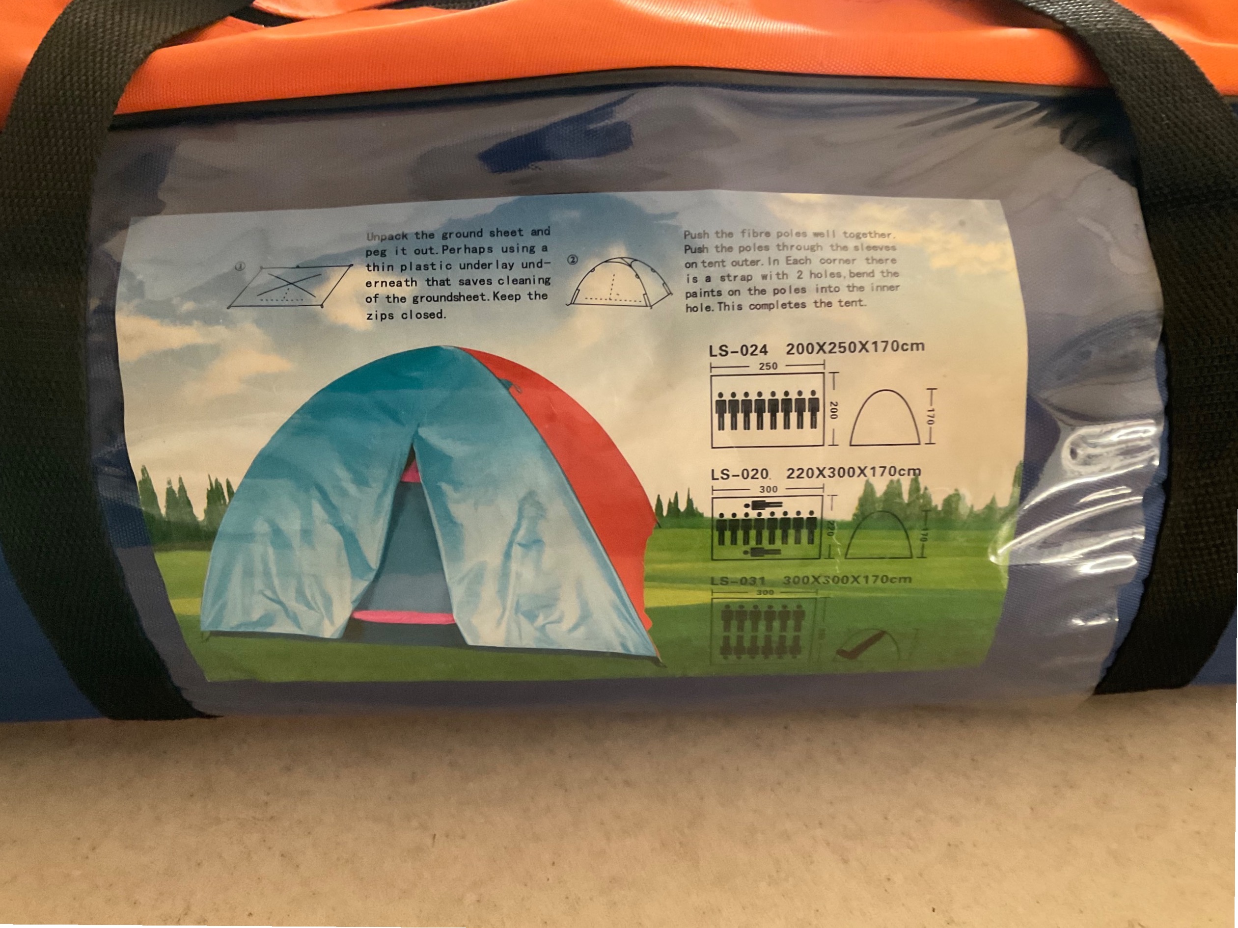 چادر کمپینگ 8 نفره کره ای