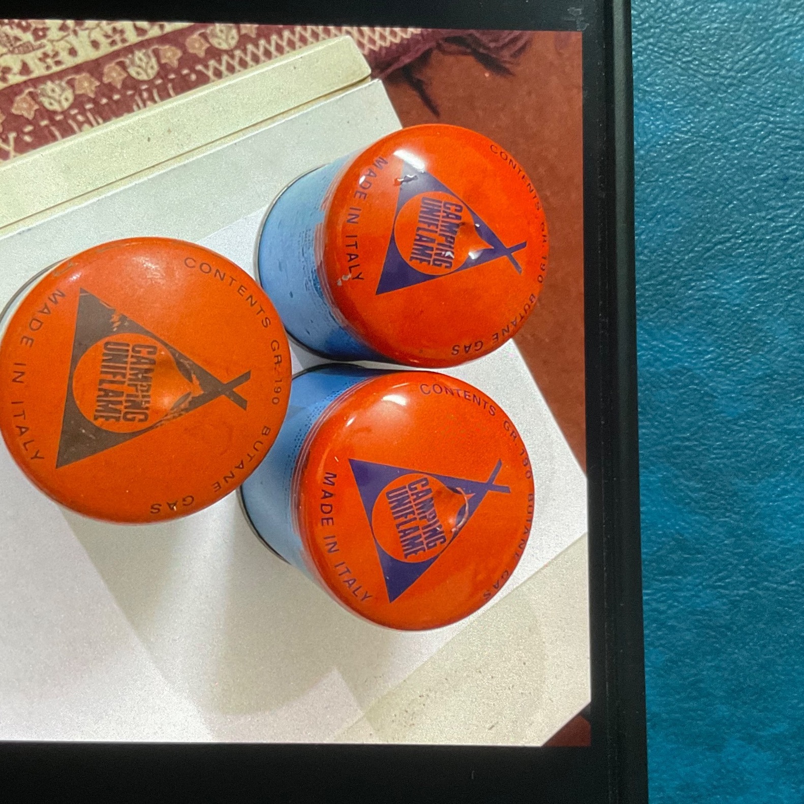 سه کپسول گاز  قدیمی ایتالیایی