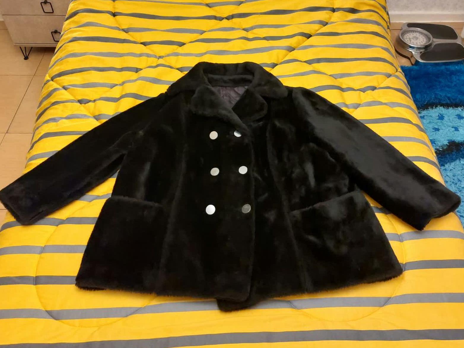 پالتو تمام خز زنانه سایز بزرگ