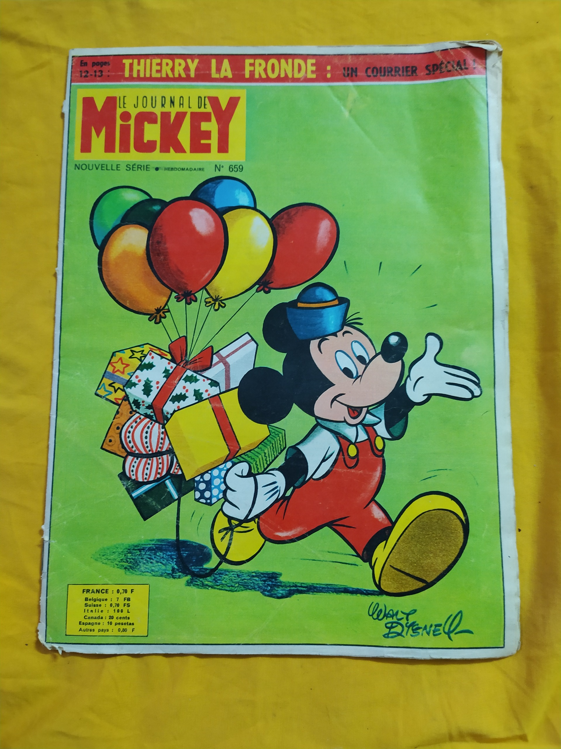 مجله میکی موس دیزنی 1964 میلادی