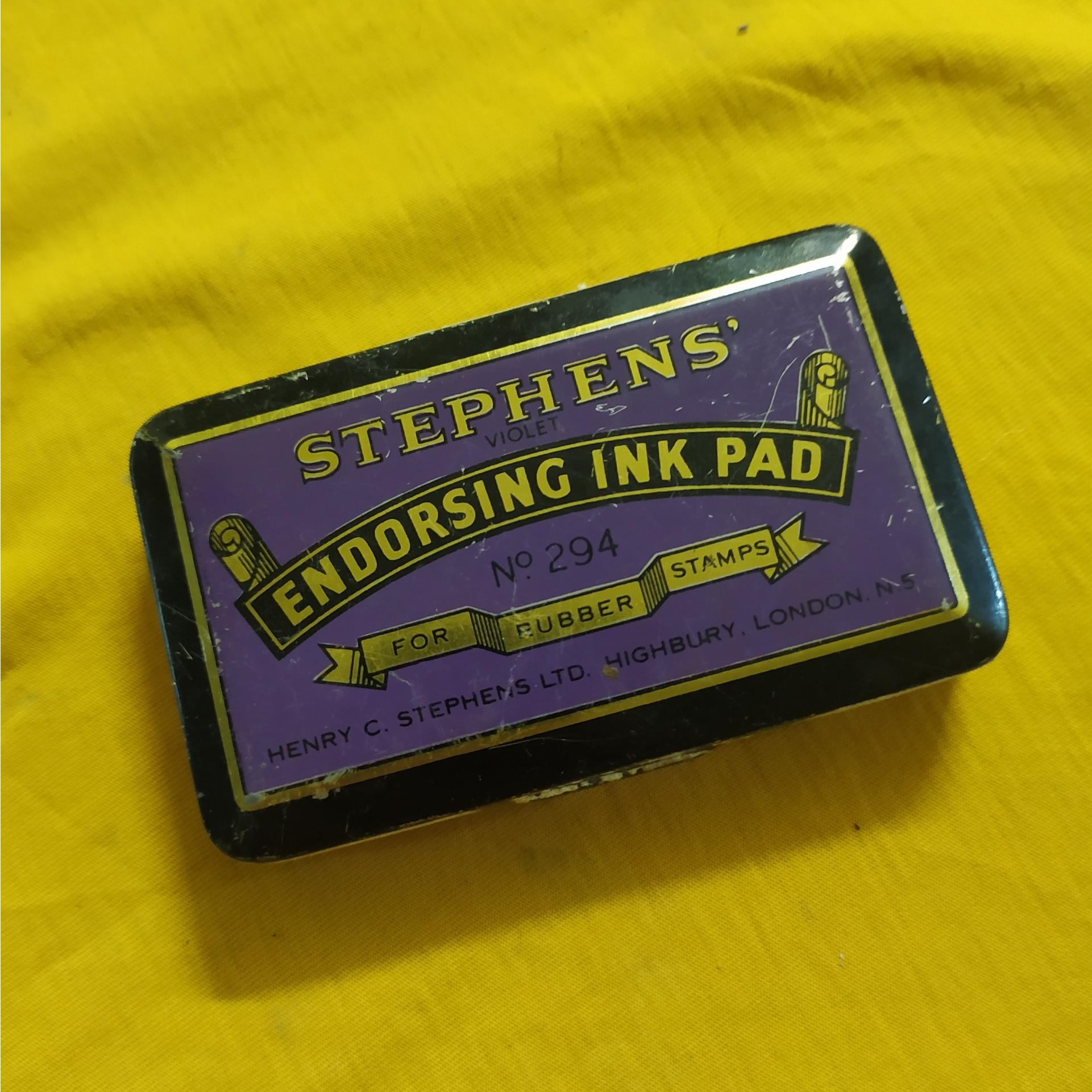 قوطی قدیمی انگلیسی استفنز ویولت