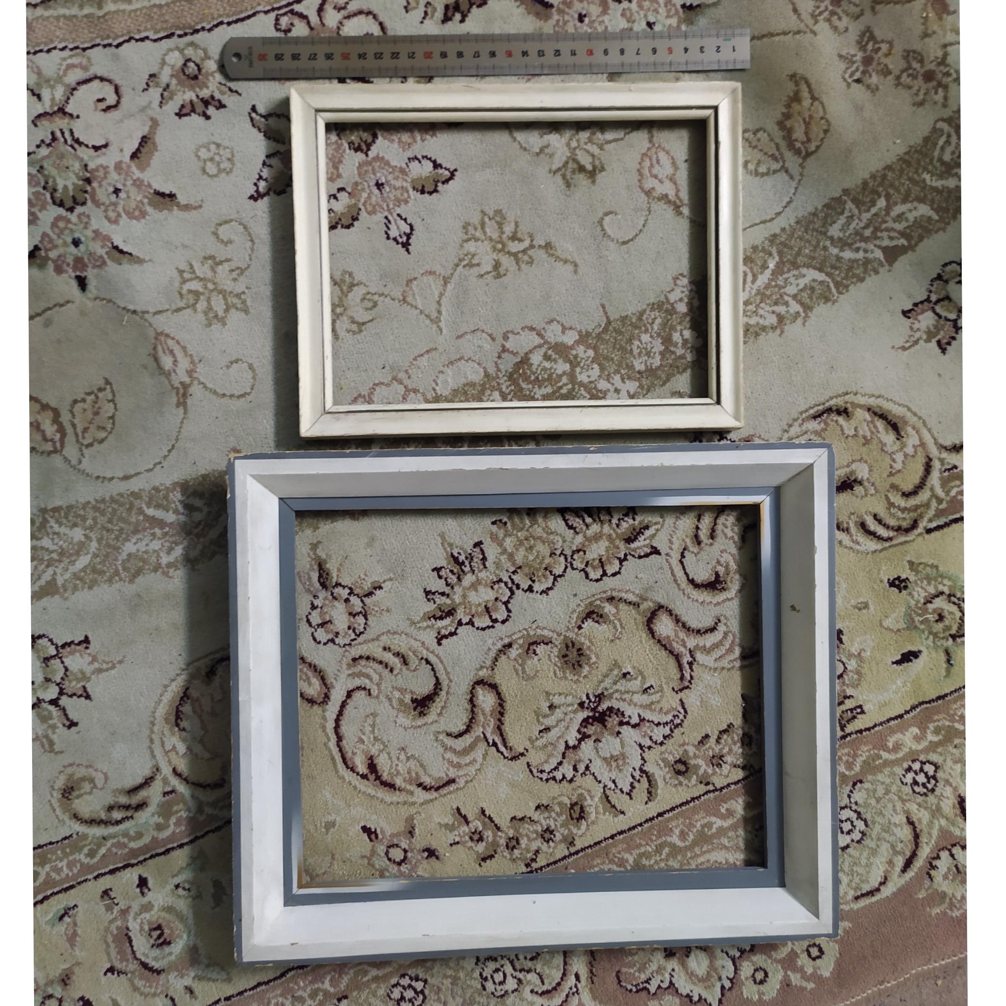 دو عدد قاب چوبی قدیمی