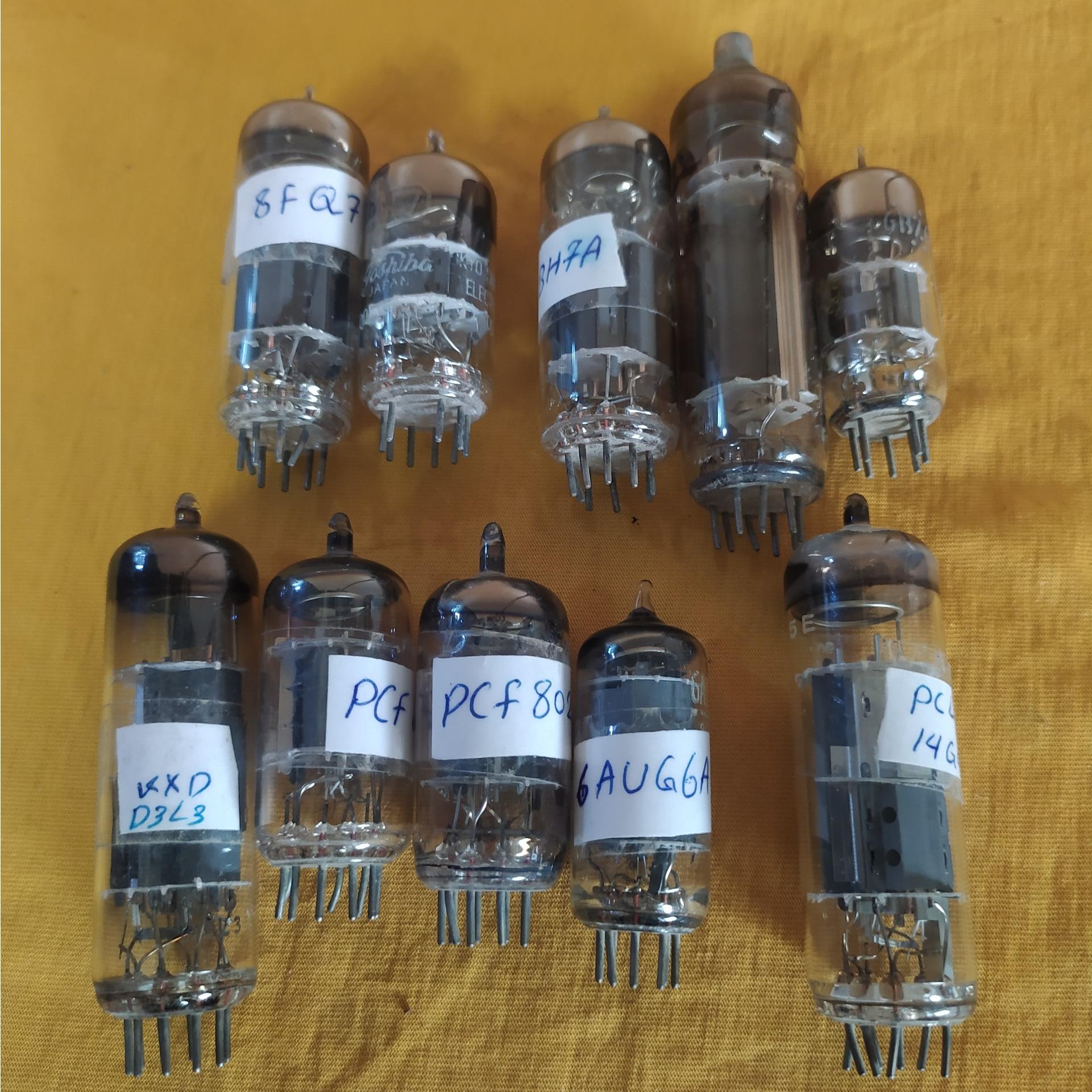 10 عدد لامپ خلا