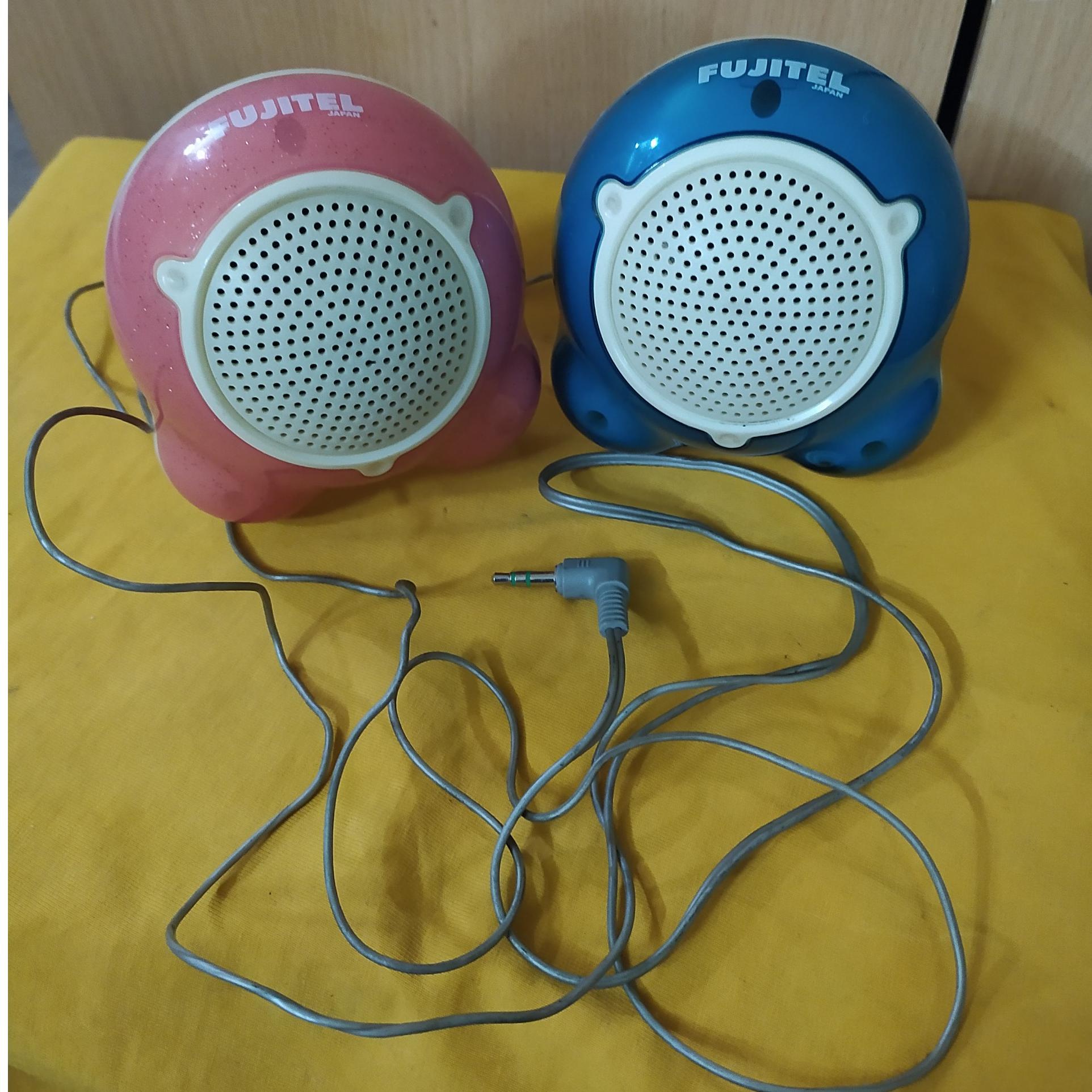 دو عدد اسپیکر قدیمی ژاپنی کلکسیونی