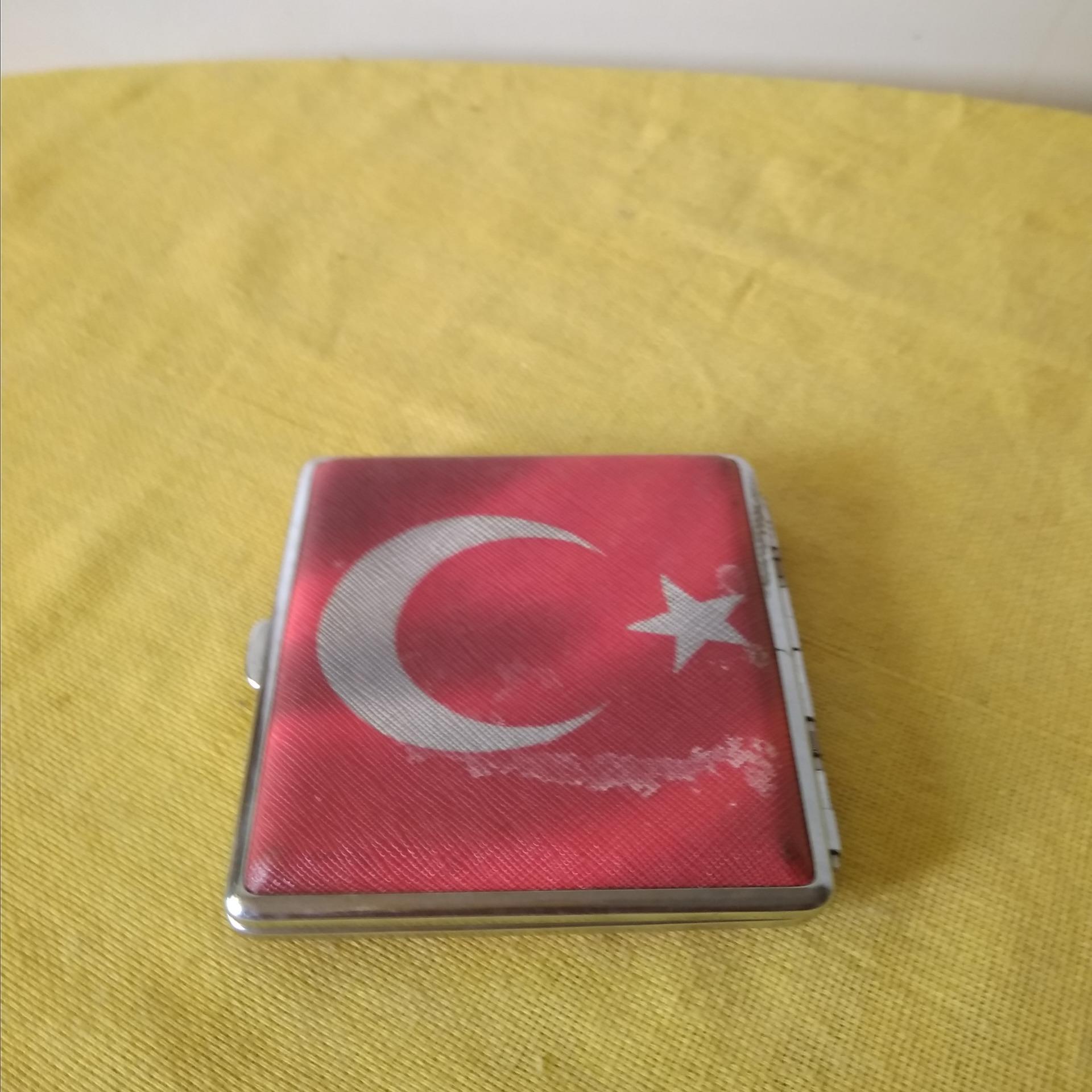 جاسیگاری فلزی روکش دار
