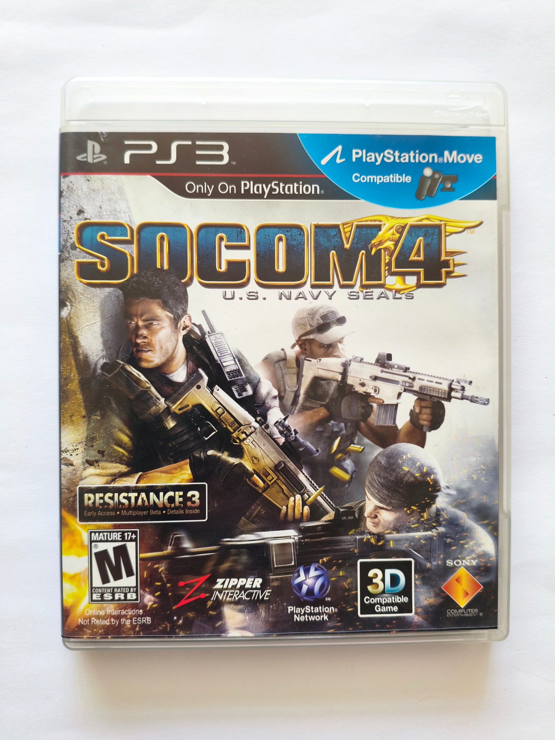 SOCOM 4 US NAVY SEALS بازی ps3