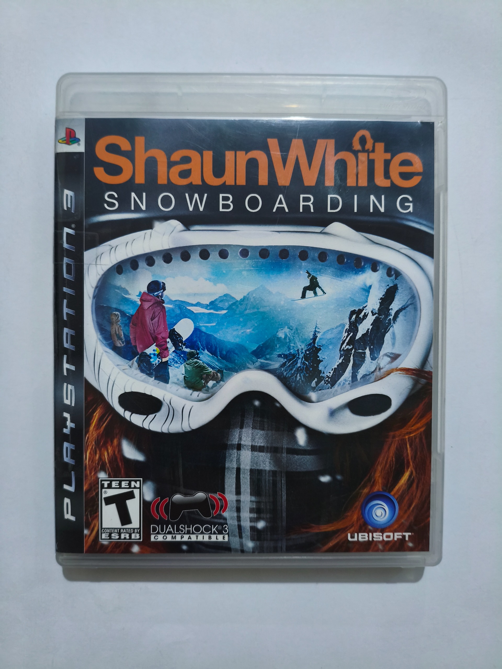 دفترچه و کاور Shaun white بازی ps3 توضیح دارد