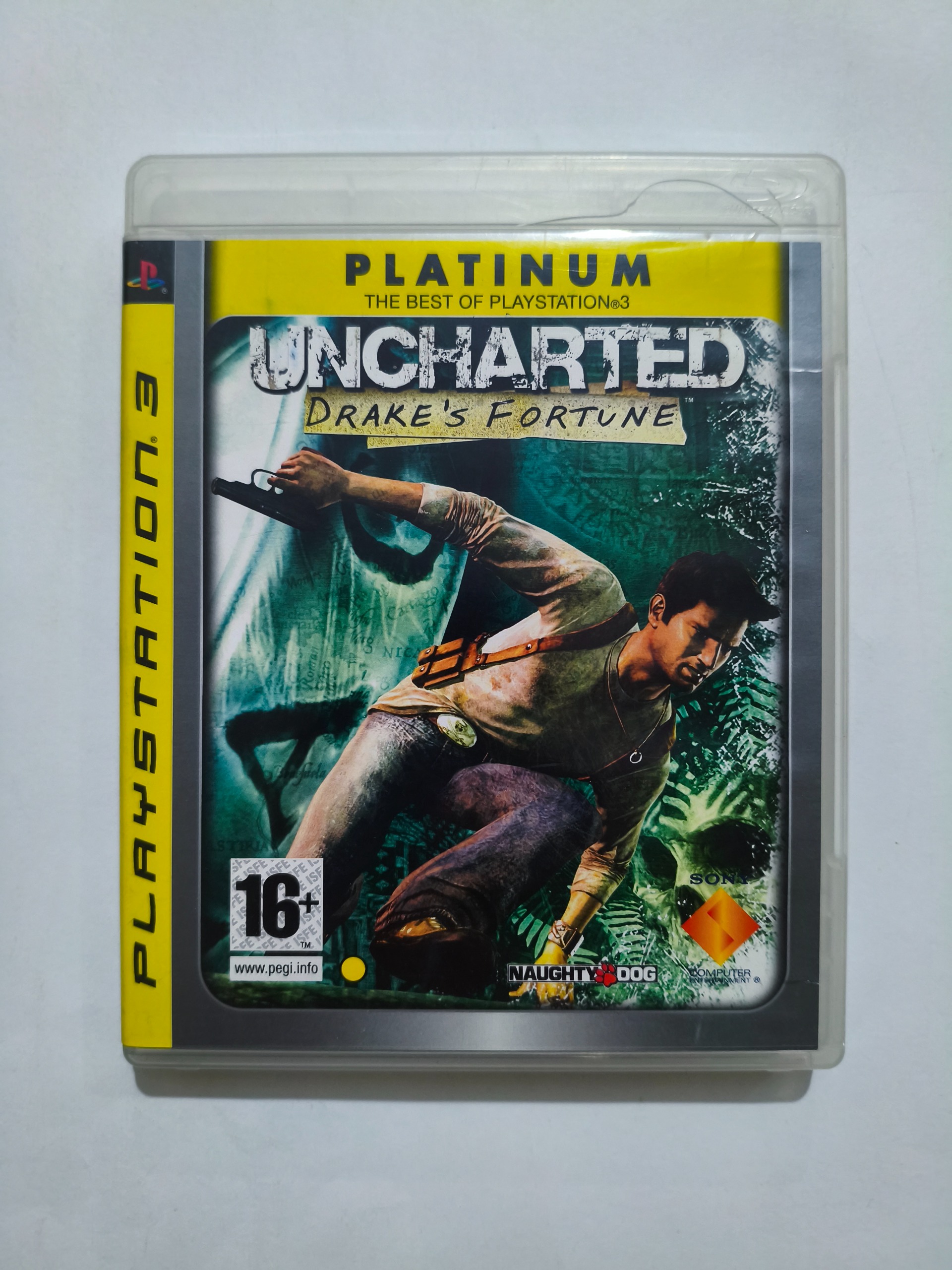 دفترچه و کاور uncharted 1 بازی ps3 توضیح دارد