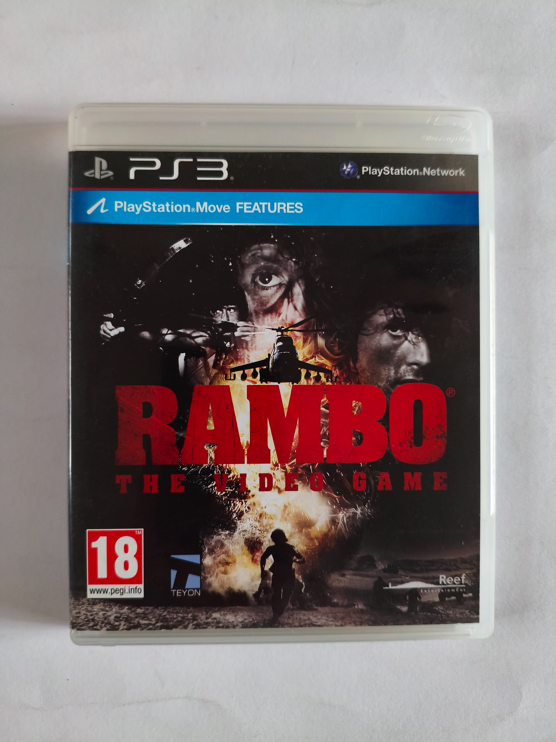 RAMBO THE VIDEO GAME بازی ps3 در حد کمیاب