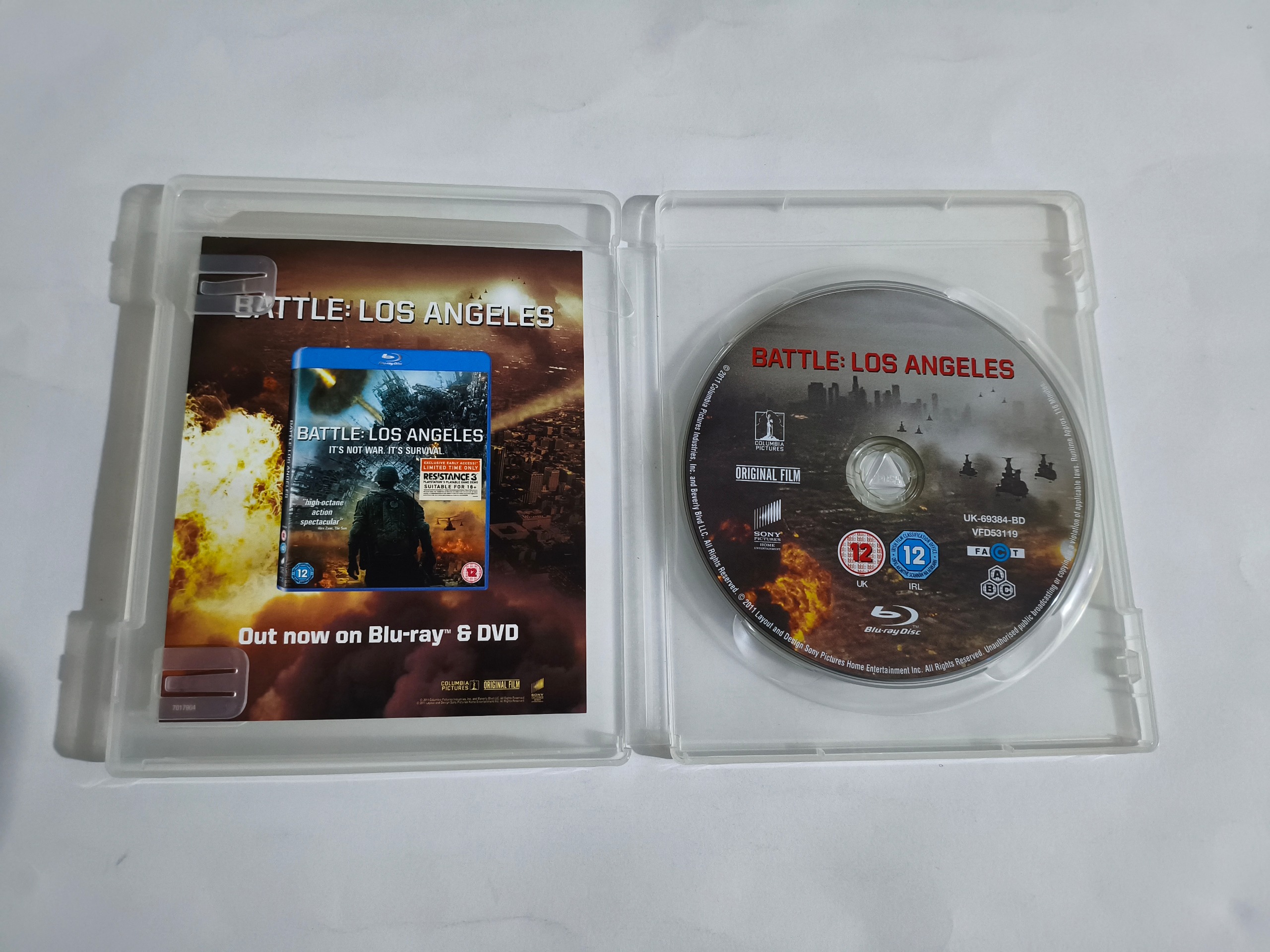 فیلم بلوری BATTLE LOS ANGELE فقط دیسک