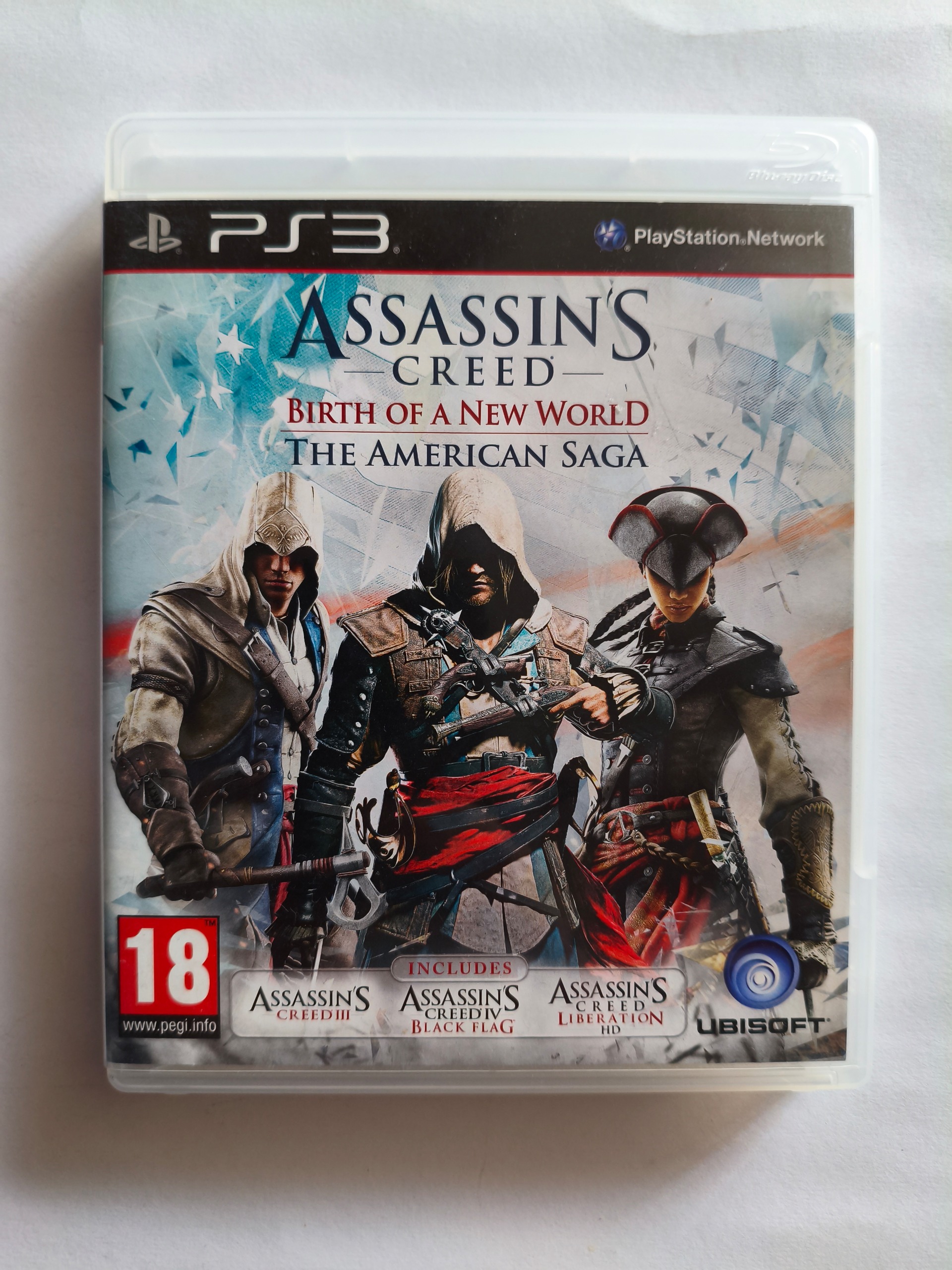 ASSASSINS CREED AMERICAN SAGA بازی ps3