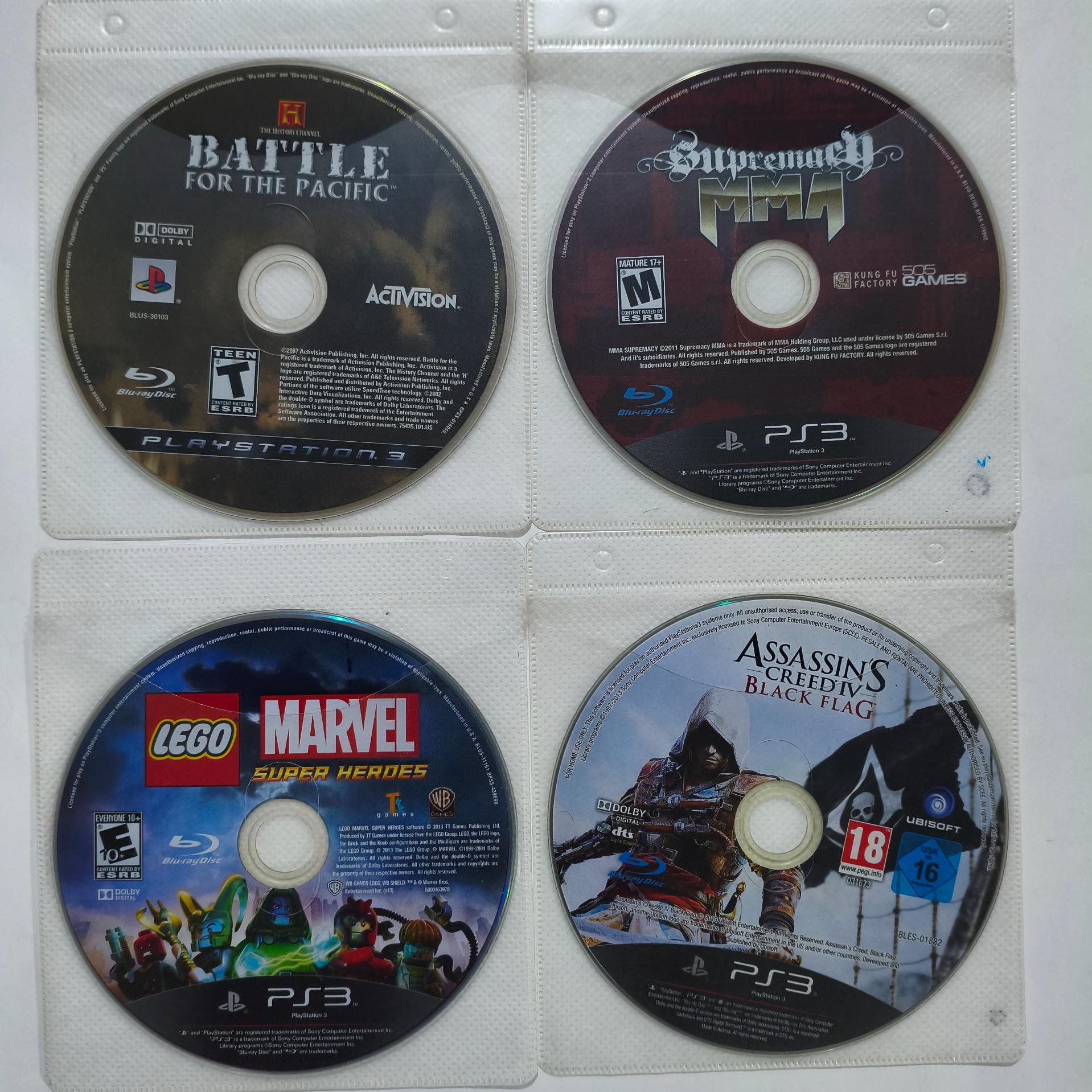 4 عدد دیسک خالی بازی ps3 توضیحات خوانده شود