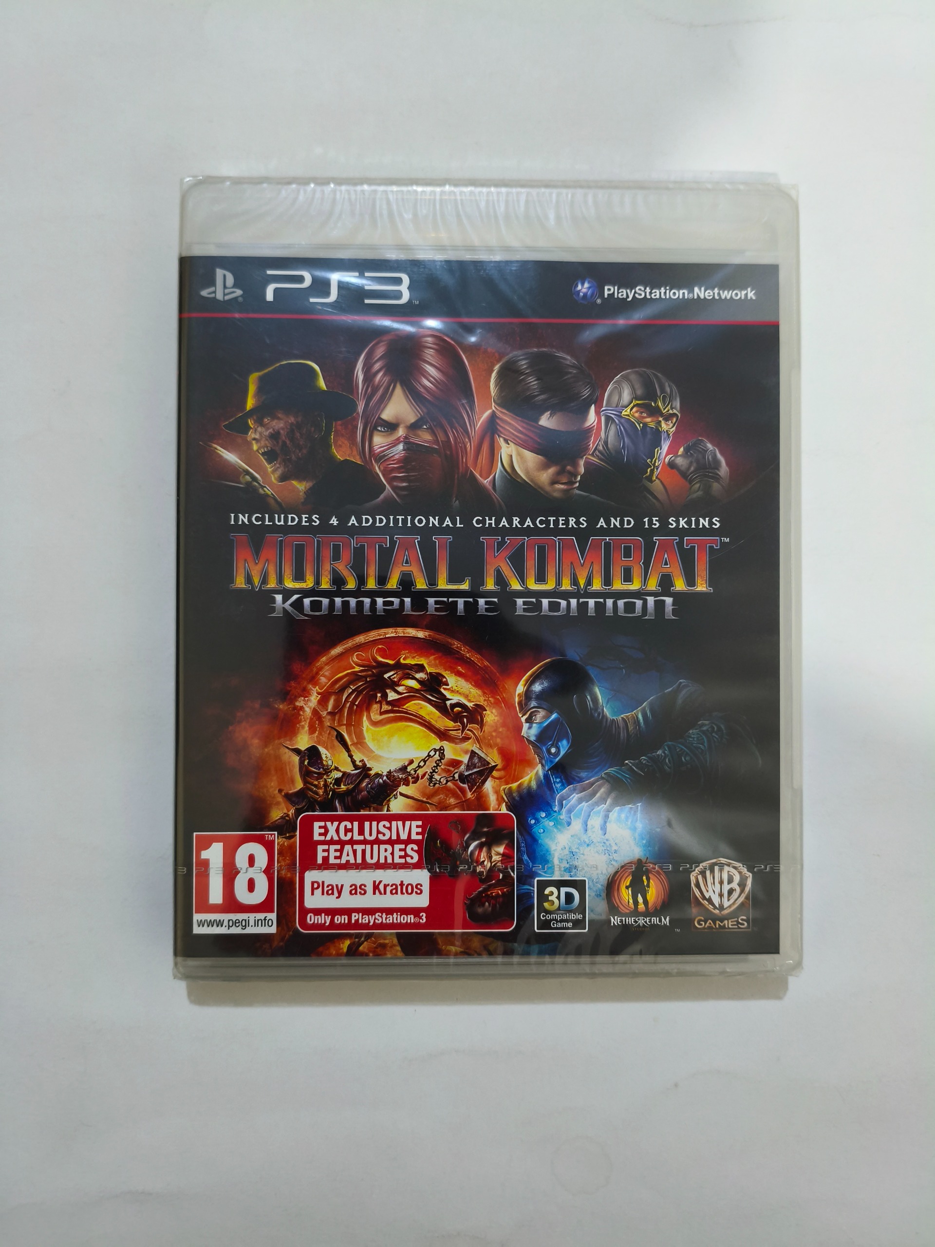 MORTAL KOMBAT KOMPLETE EDITION بازی ps3 پلمپ اصلی