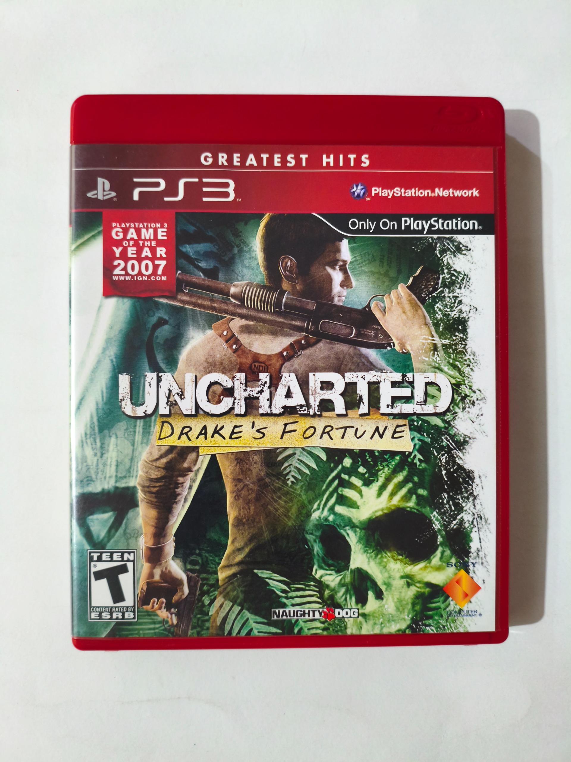 UNCHARTED 1 GOTY بازی ps3 در حد آکبند
