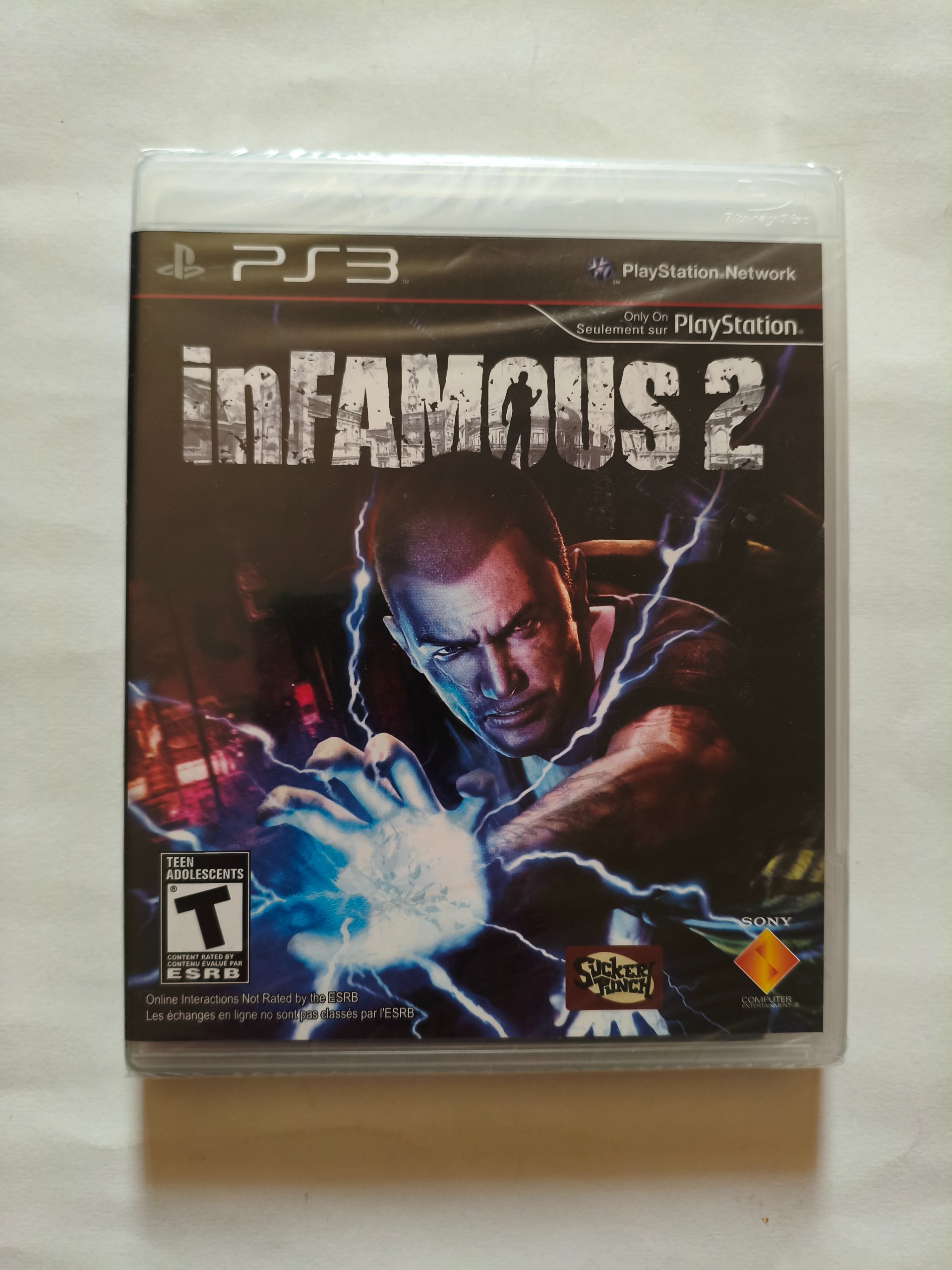 INFAMOUS 2 بازی ps3 پلمپ اصلی ریجن آمریکا