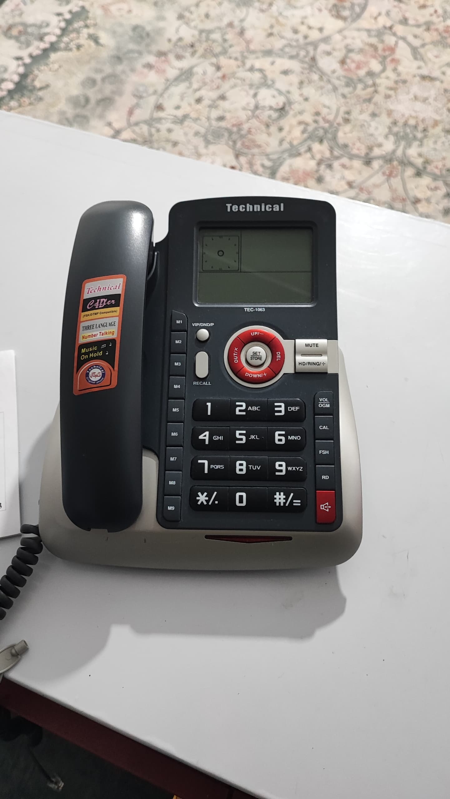تلفن تکنیکال مدل TEC-1063