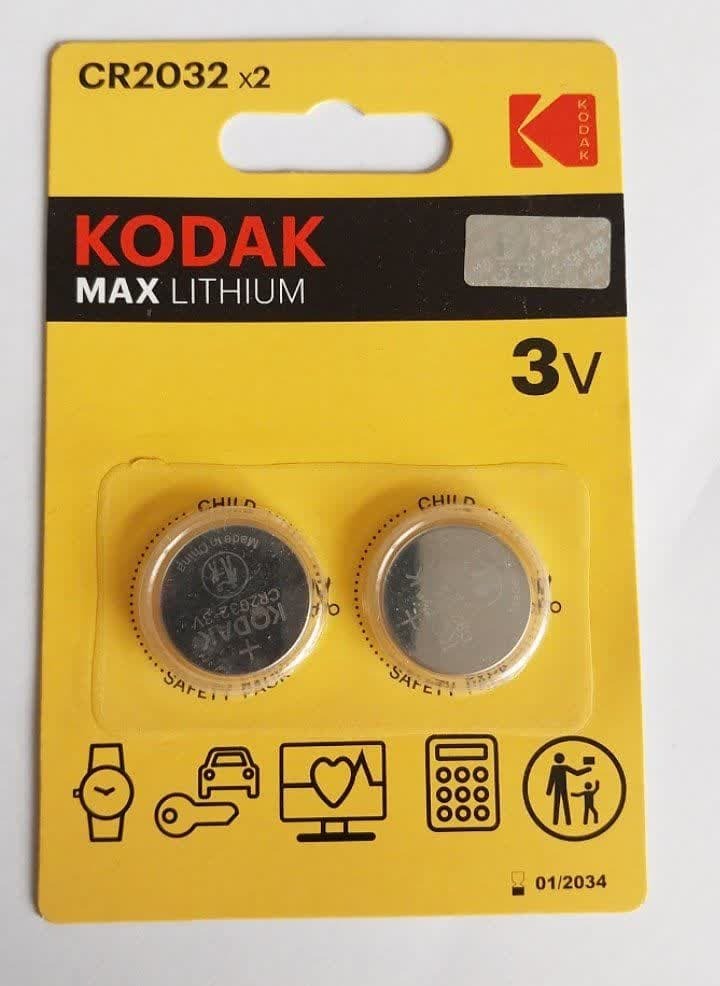 Kodak Max CR2032 3V Lithium