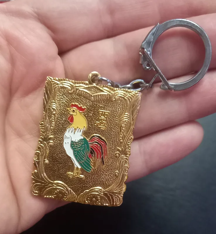 جا کلیدی کلکسیونی نقاشی مینا  کاری شده