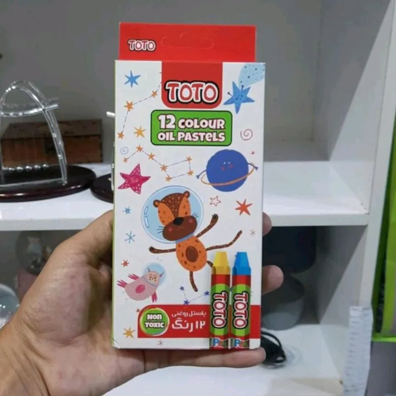 پاستل 12 رنگ توتو