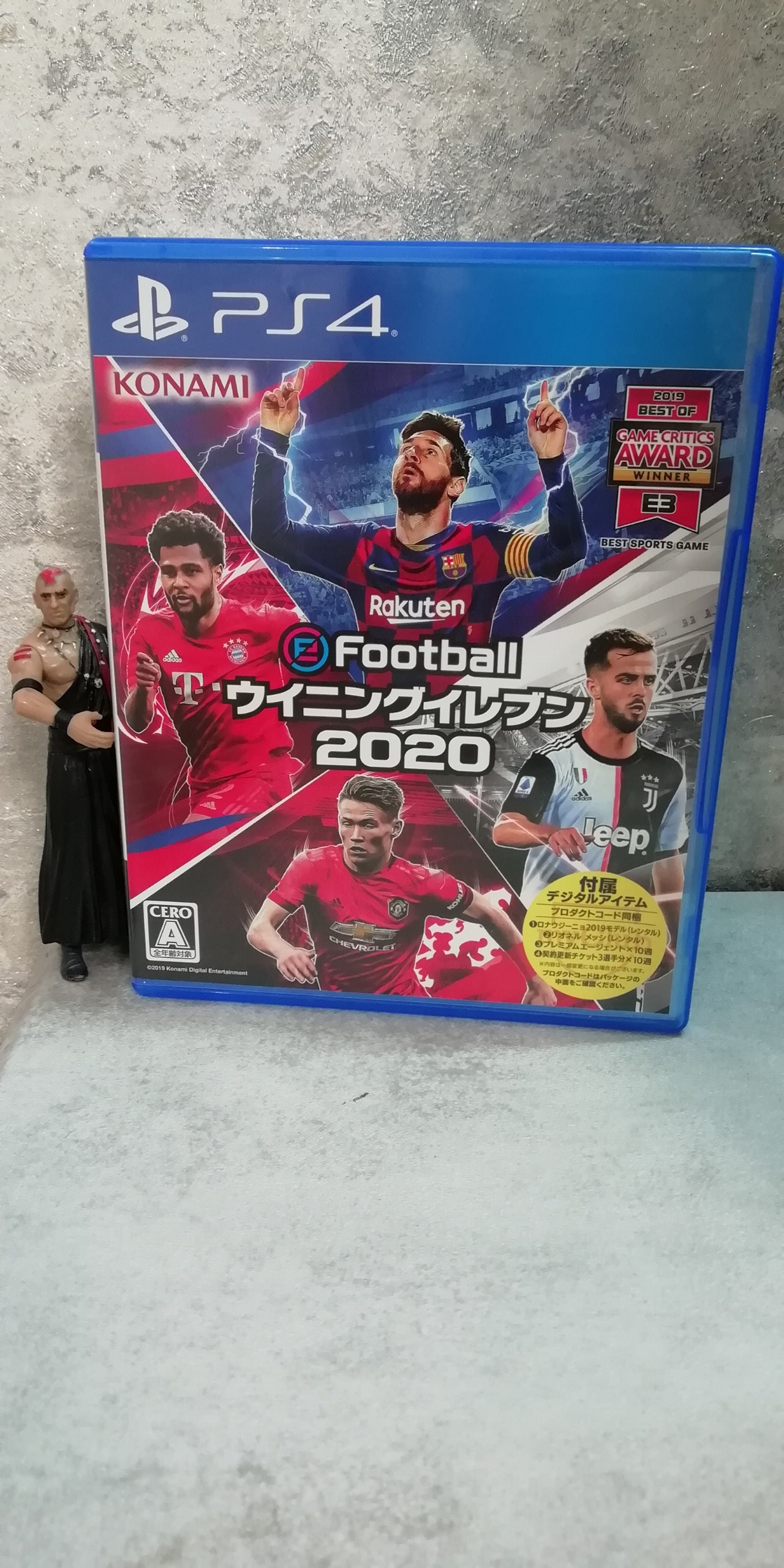 Pes 2020 در حد آک، ژاپن، تمام انگلیسی