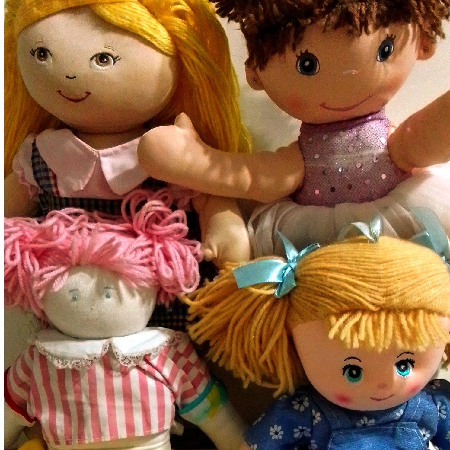 عروسک کلکسیونی پارچه یی
