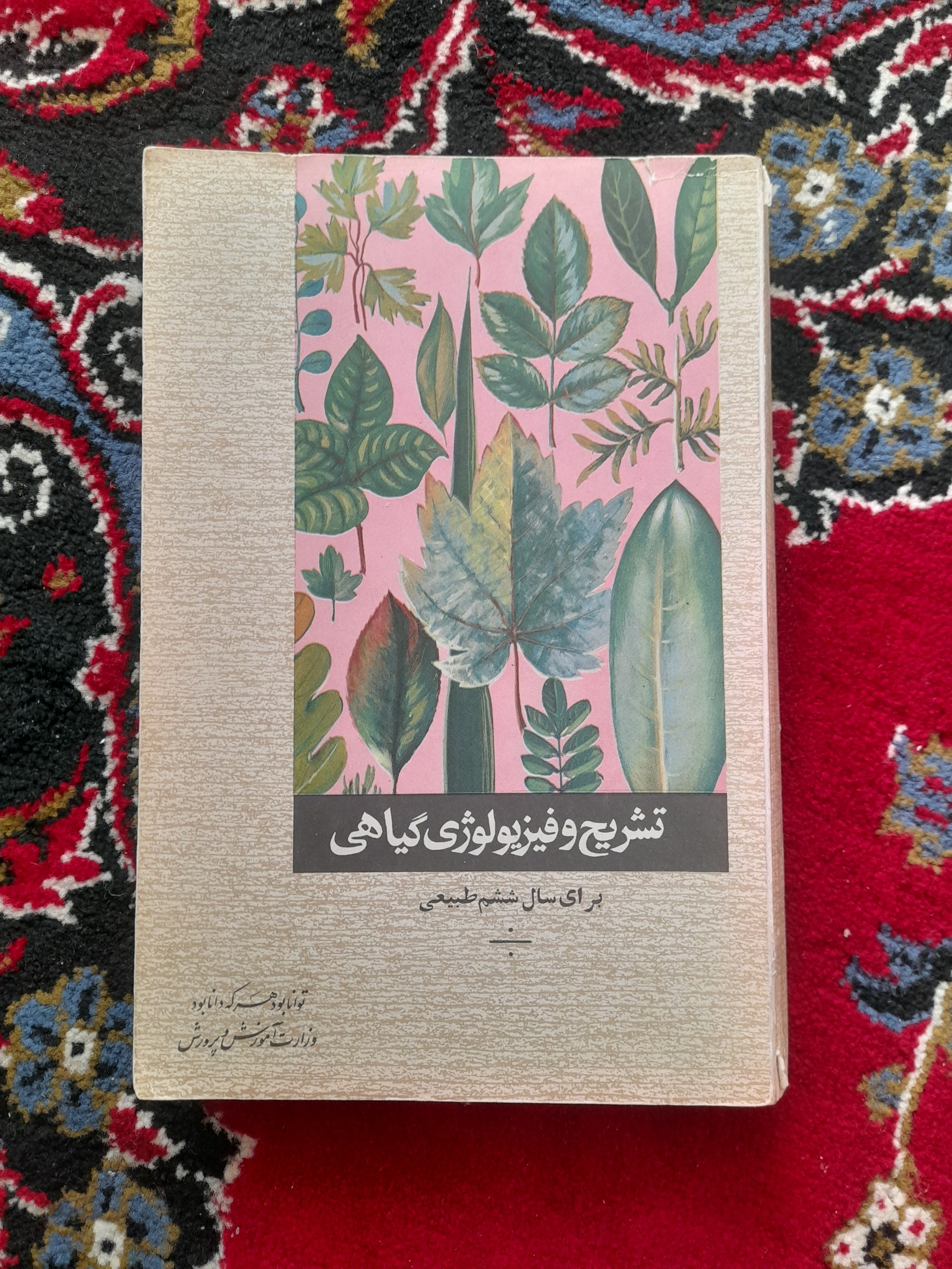 تشریح و فیزیولوژی گیاهی ششم طبیعی 1353