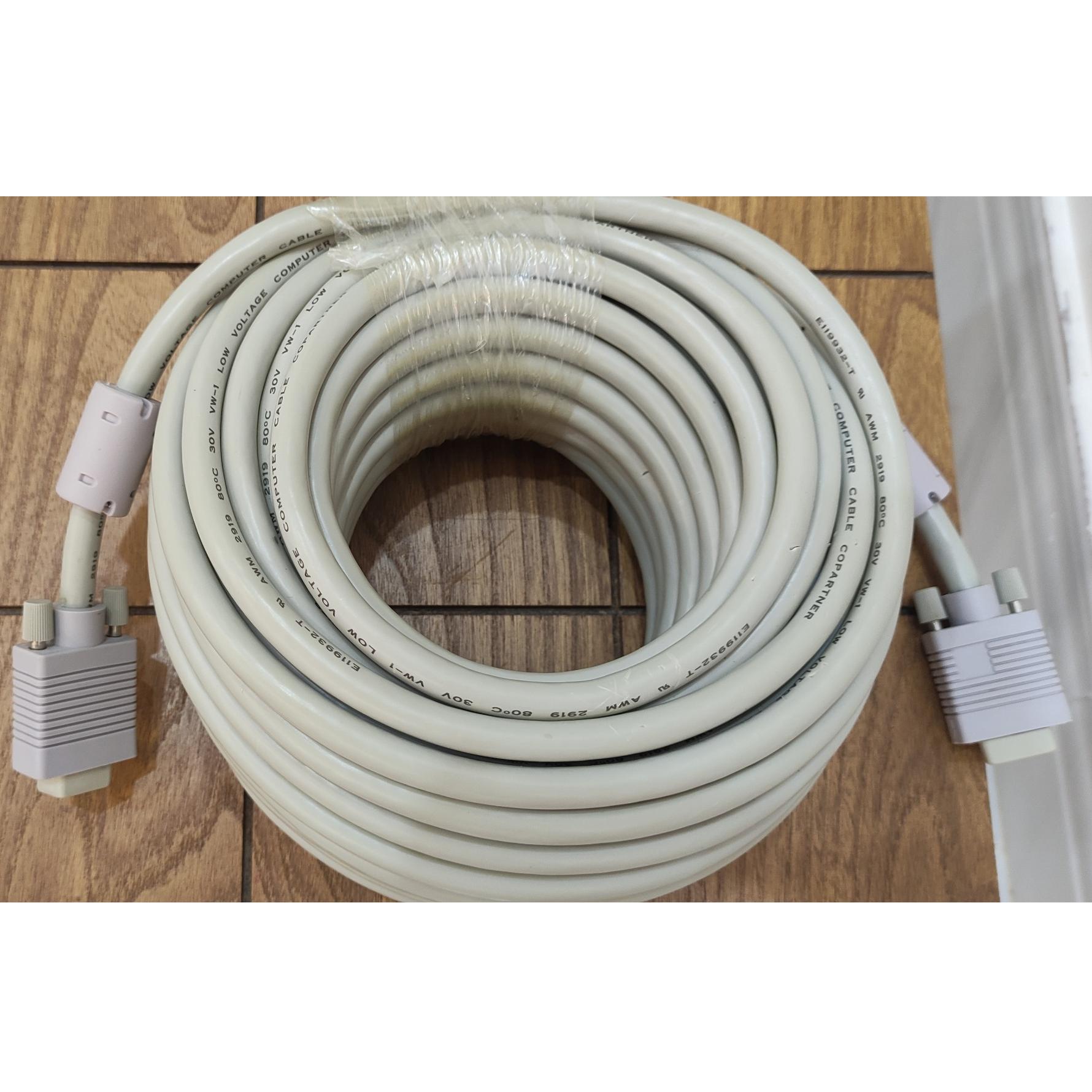 کابل VGA 20متری ضخیم جنس عالی